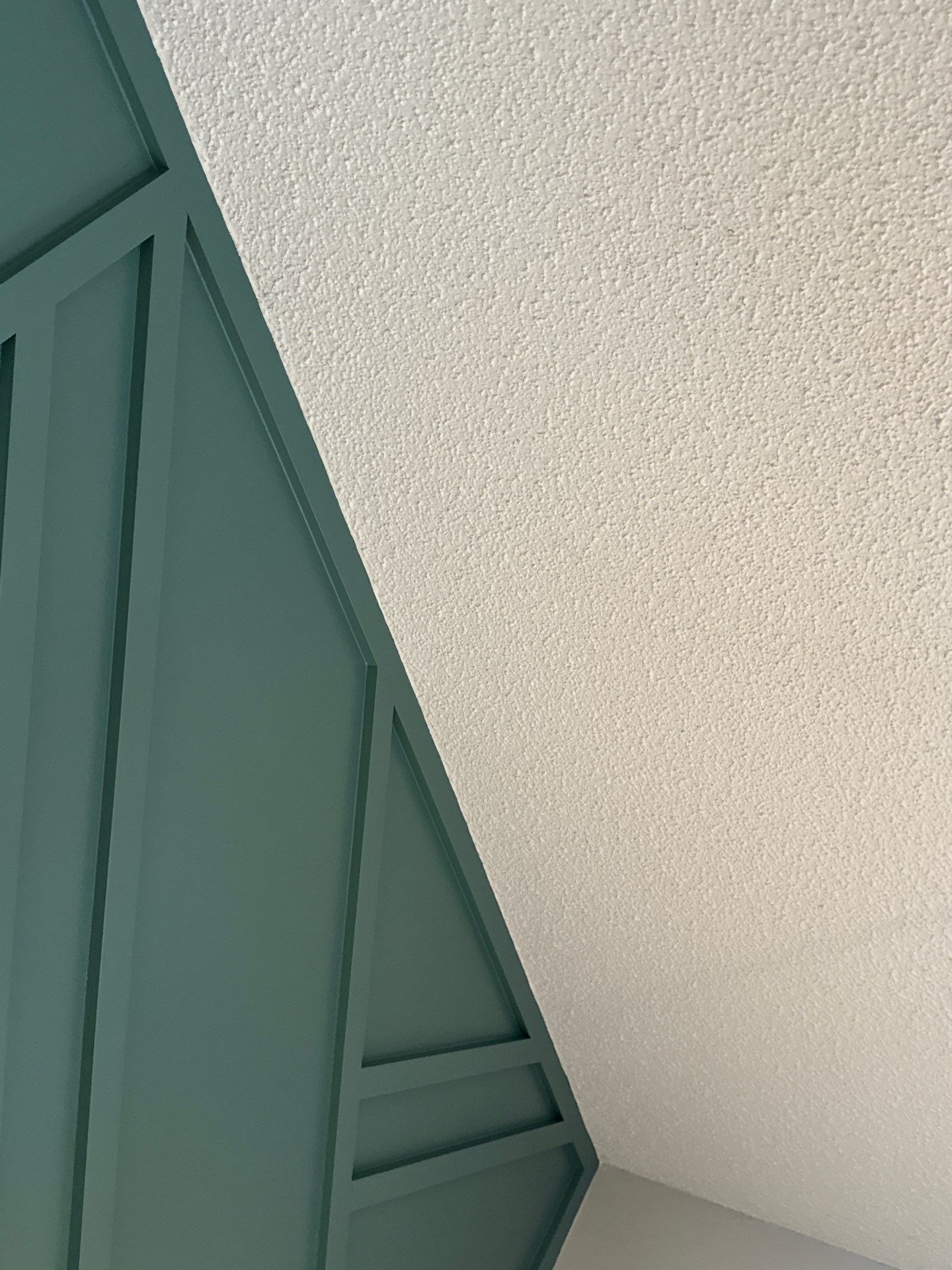 Board & Batten Wall using MDF Boards by The Hillcrest Company 