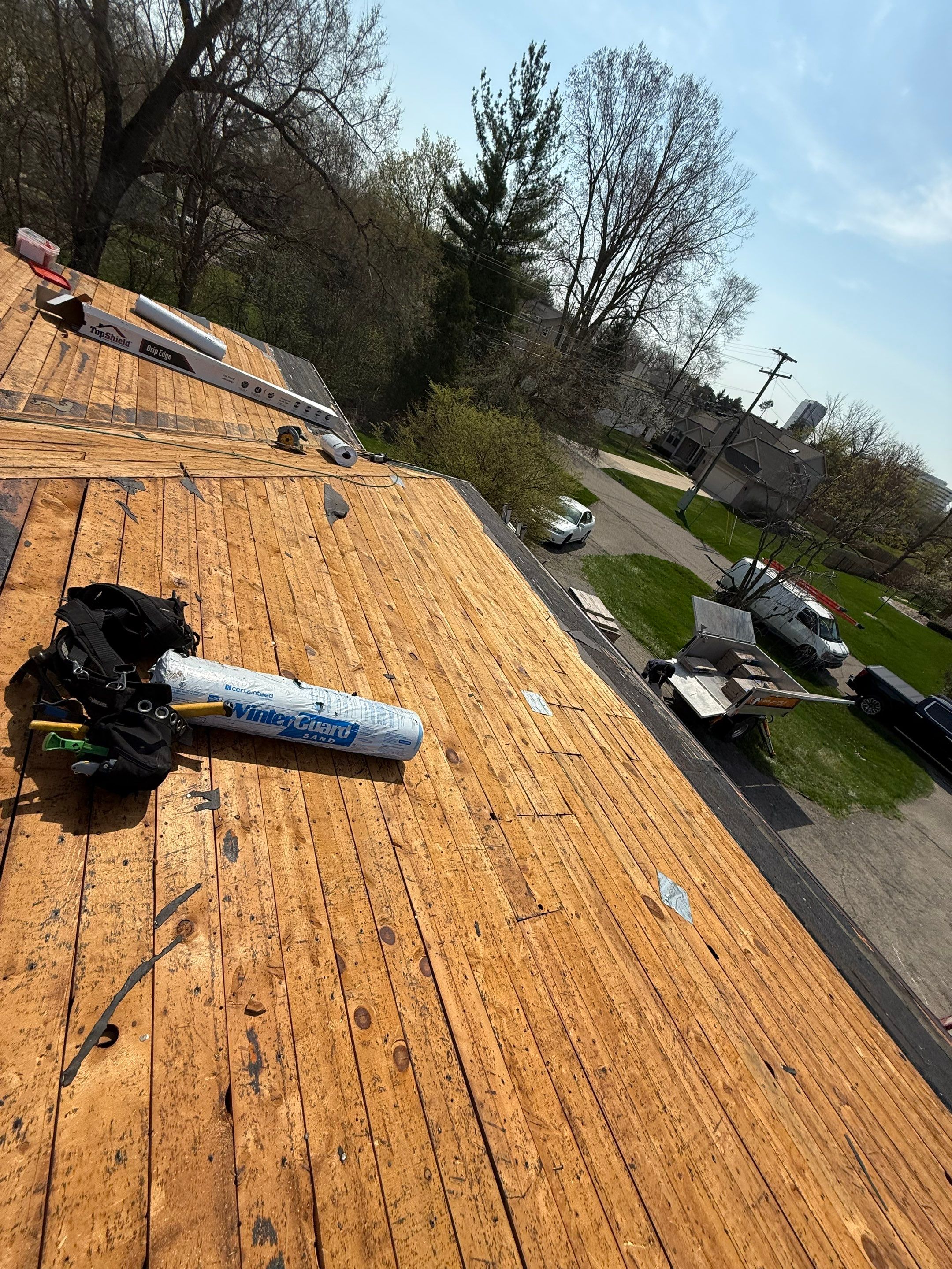 Project in Troy by Eave Roofing
