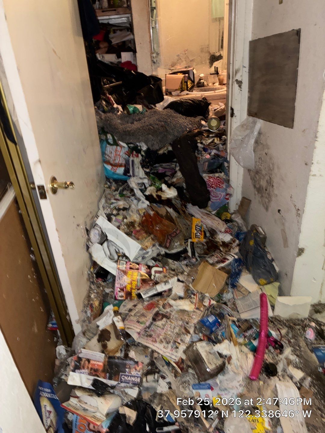 Project in San Pablo by 911 Hazmat Cleanup 