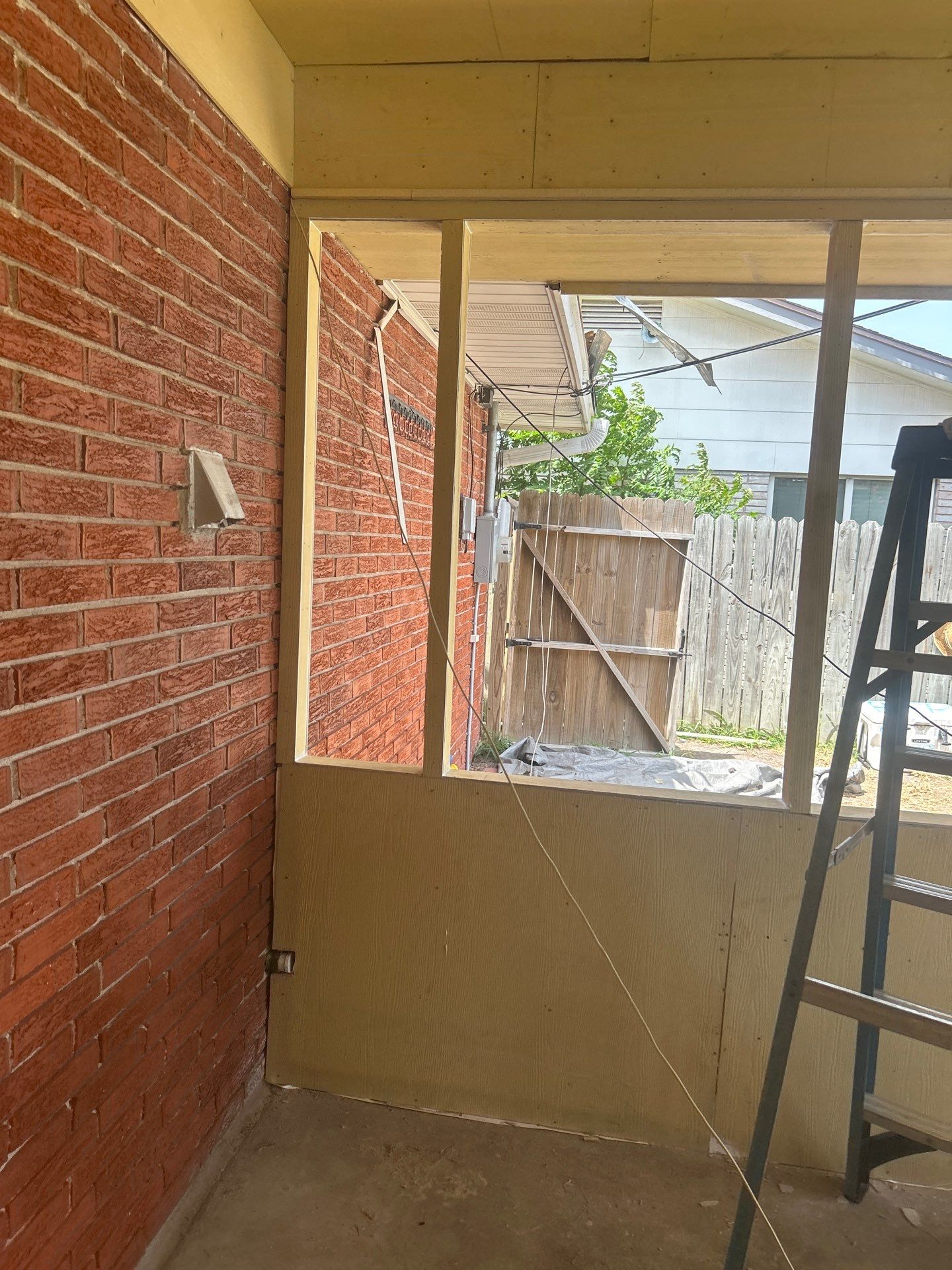 Screened in, on Spicewood by Bayfront Roofing and Construction
