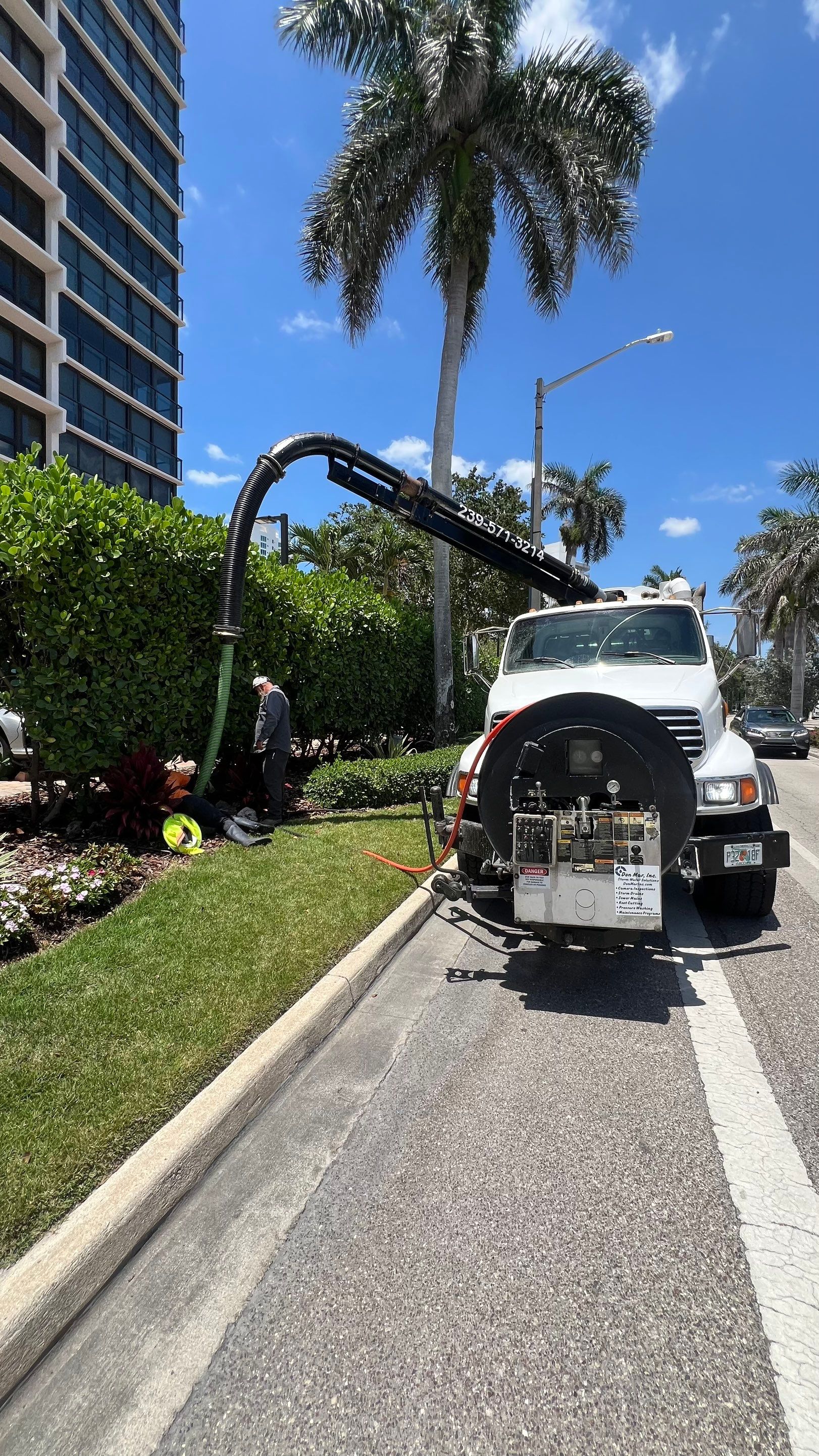 Gulfshore Condo Stormwater System Maintenance by Don Mar, Inc. Storm Water Solutions