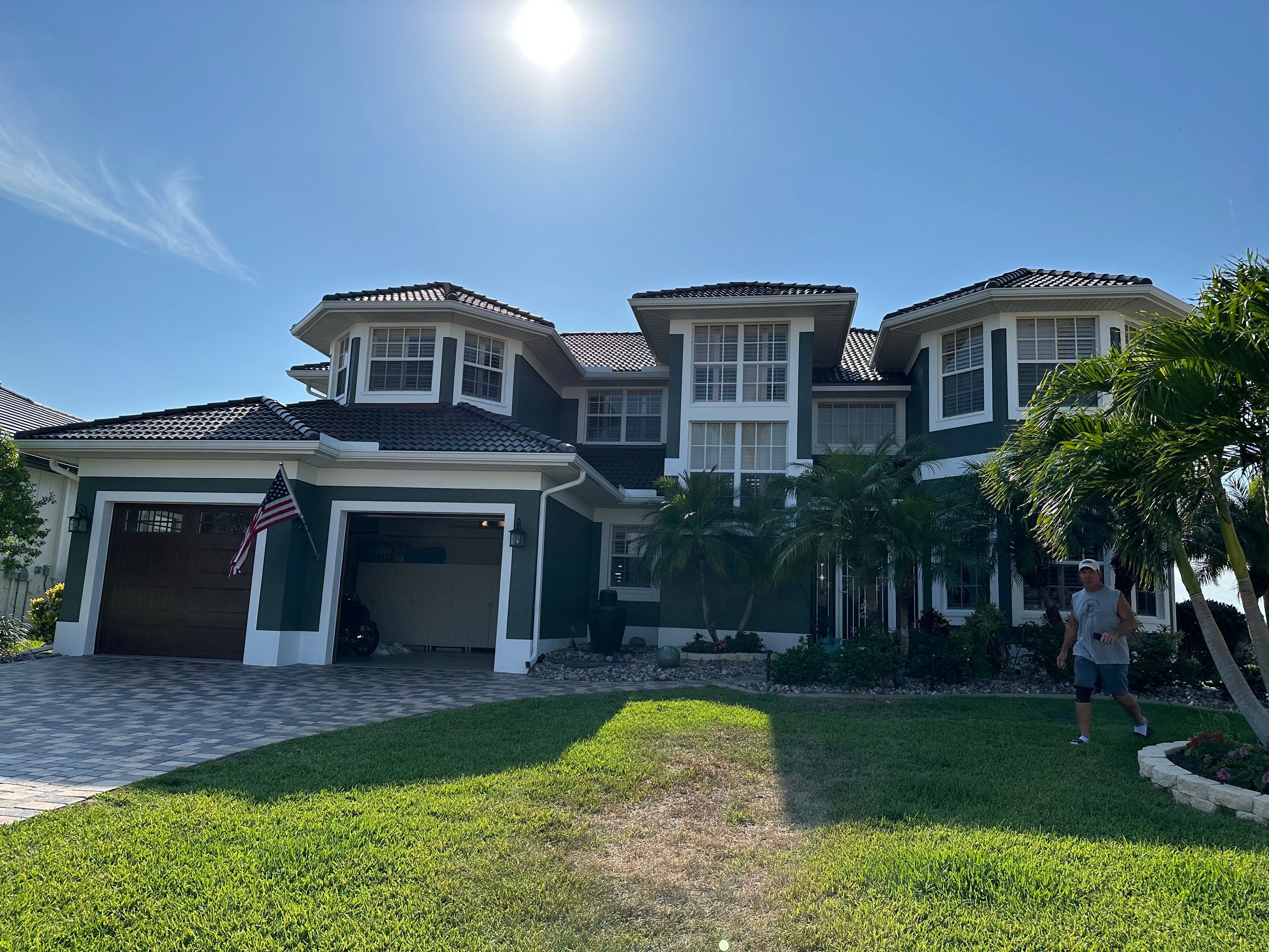 Residential Roofing Installation using Brava Spanish Tile in Punta Gorda, FL by International Roofing