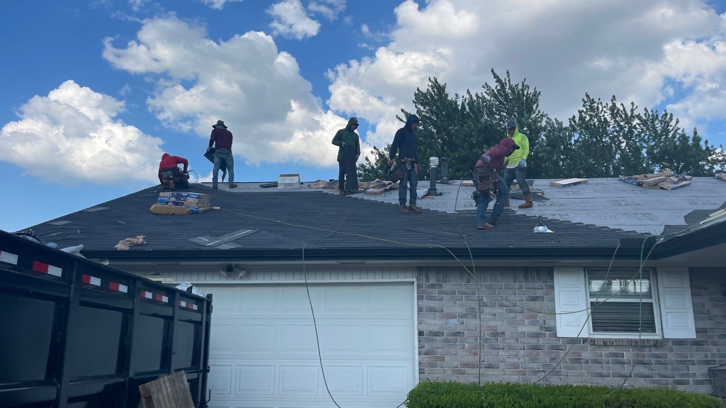 Residential Roofing Installation using GAF Royal Sovereign by A & H Roofing and Contracting