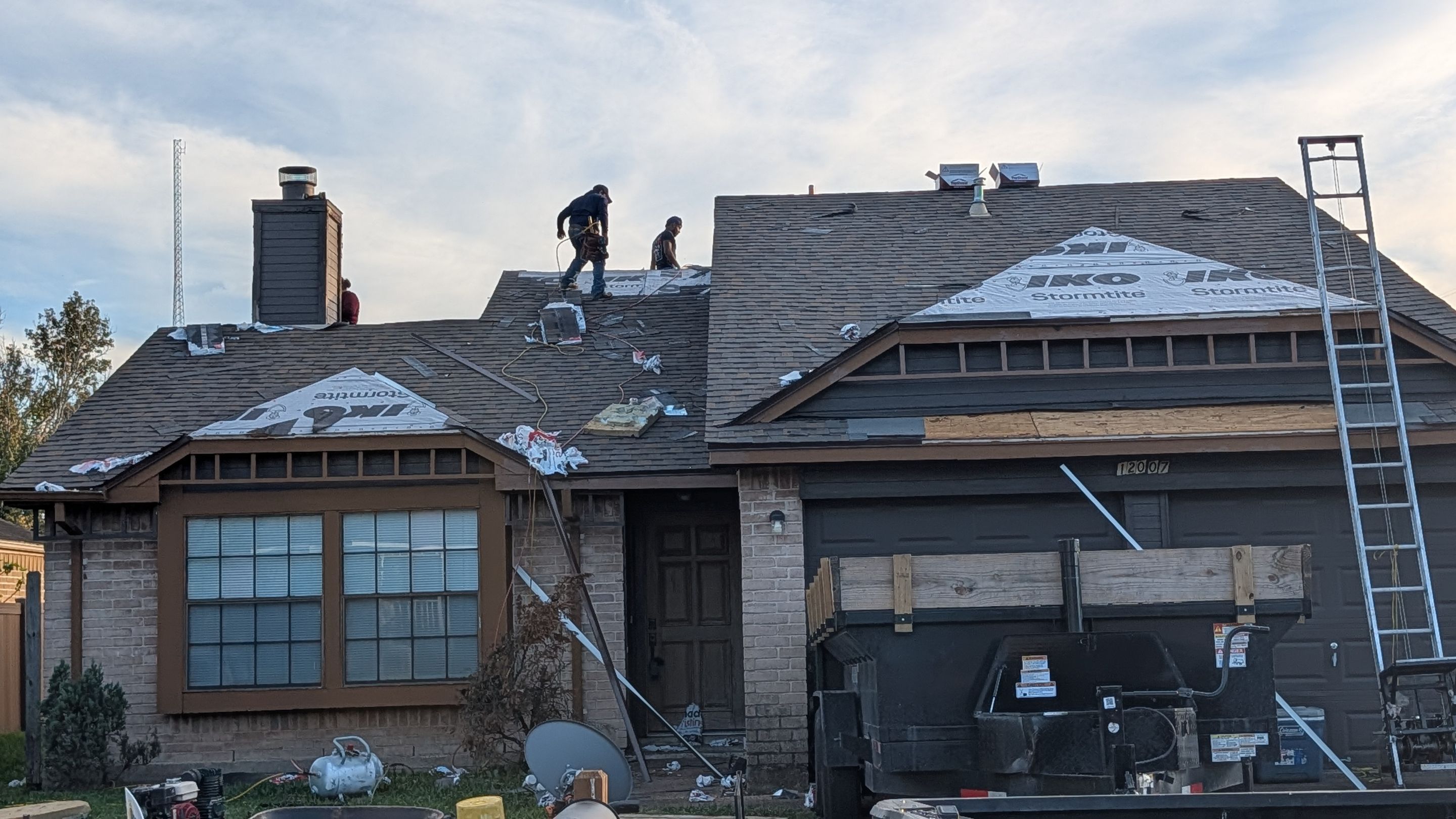 Project in Houston by Roof Guard And Construction