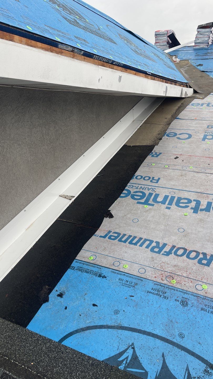 Commercial Roofing Installation using Roof Replacement by American Roofing & Construction LLC