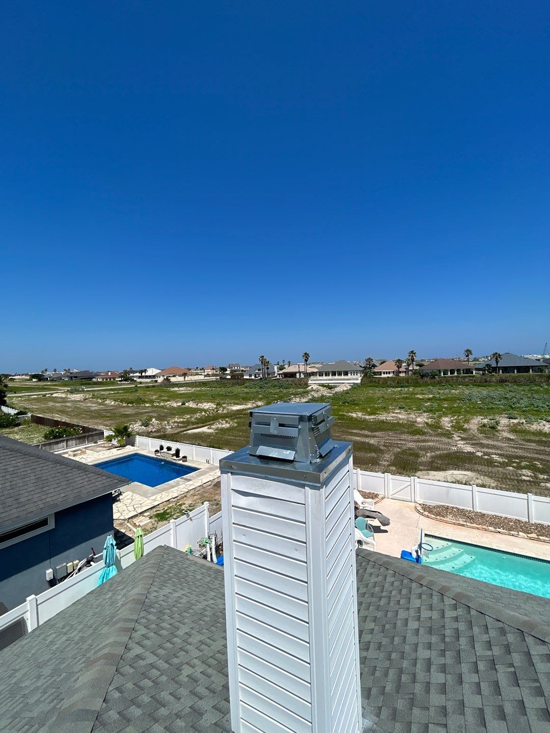 Chimney Cap & Chase Replacement using Galvanized Chimney Cap & Chase by Lighthouse Roofing