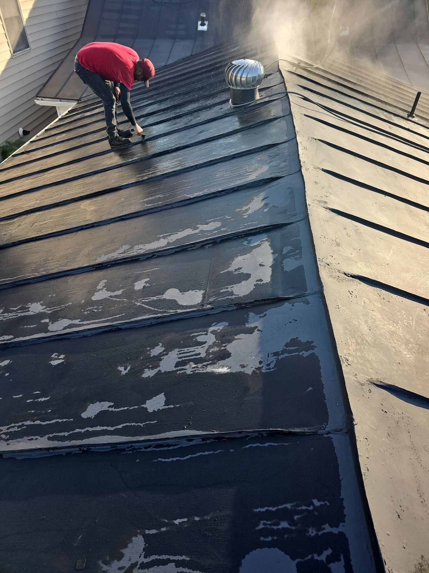 Metal Roof Repair by Winchester Roofing
