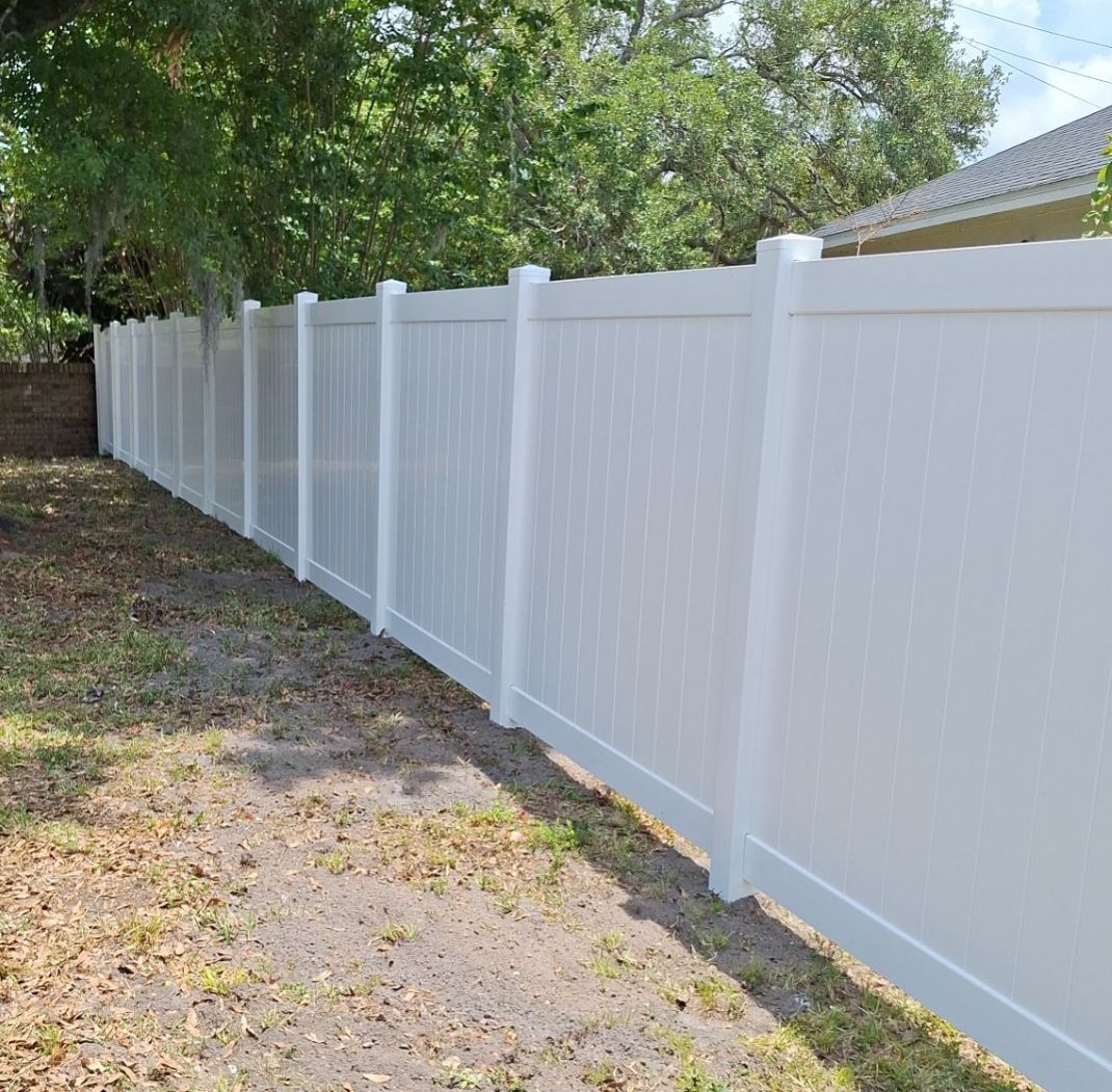 Vinyl Fence Installation using 6Ft White Vinyl Privacy Fence by Asap fence and gates, LLC