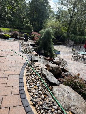 Gutter Cleaning in Morris Plains, NJ — Gallo Bros job photo
