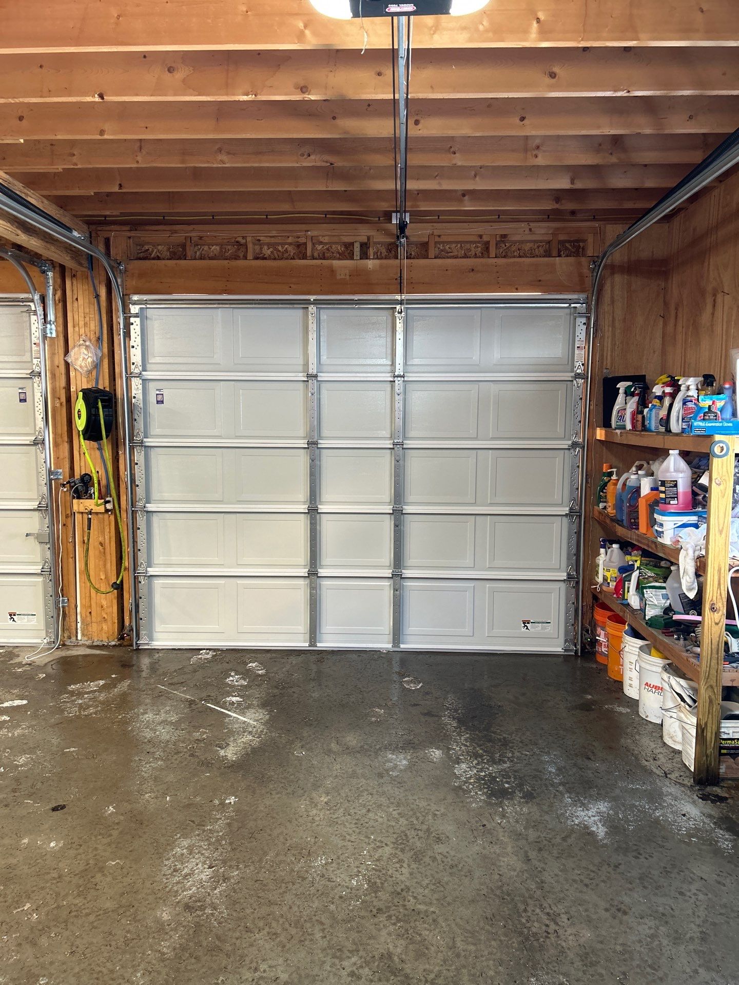 Door Installation using Raynor Buildmark Garage Door by Keene Door