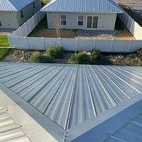 24ga 5V Crimp Mill Finish  by Total Roofing System The Metal Roof Experts