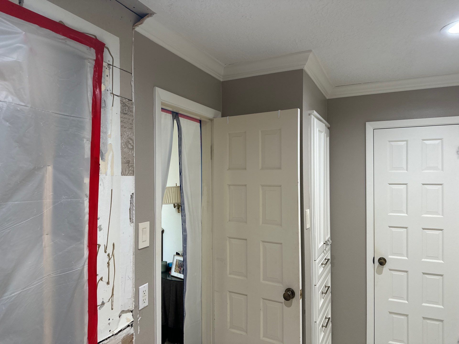 Bathroom Remodel with Water Mitigation Equipment | LT Contractors by L&T General Contractors and Restoration INC