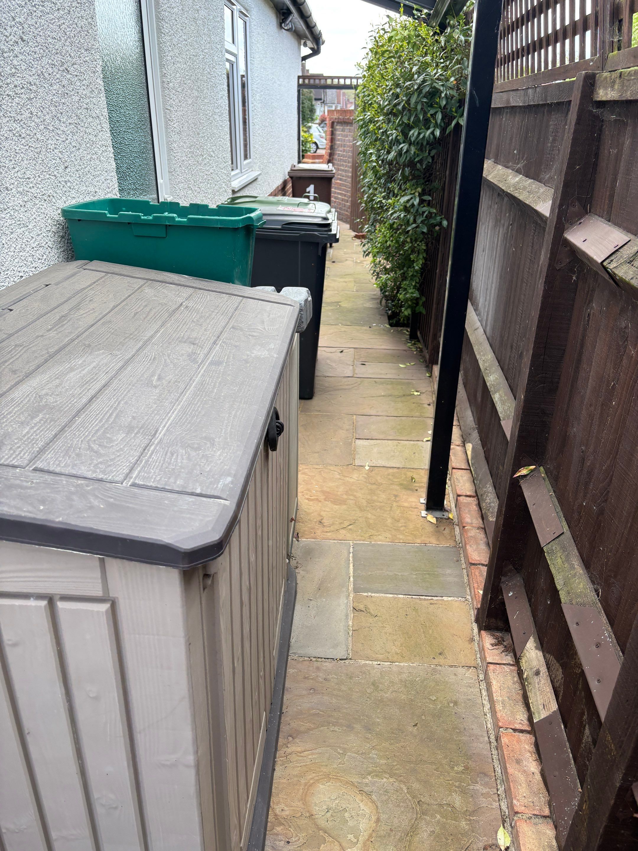 Patio and Lean to clean Epsom by Ges Exterior Cleaning ltd