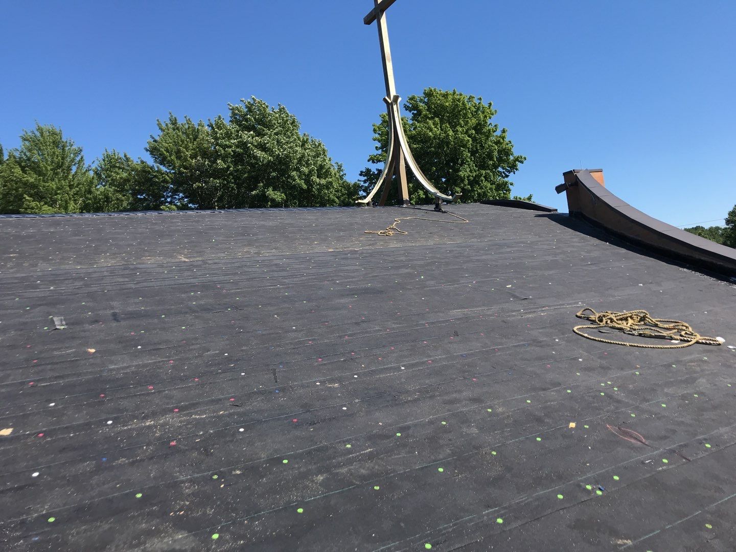 Commercial Roofing Installation using CertainTeed Northgate Climate Flex by Runyon & Sons Roofing