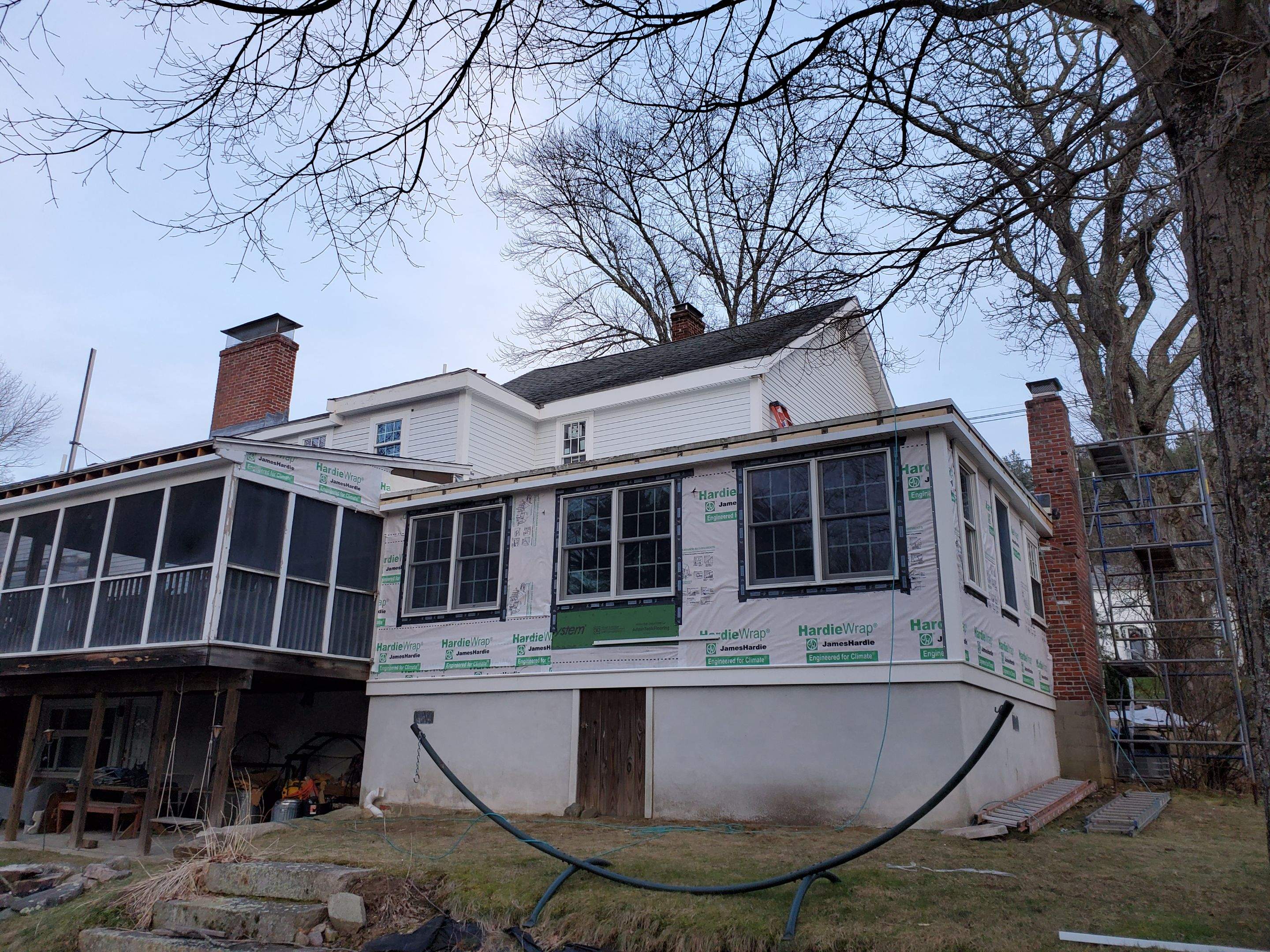 Siding Installation using James Hardie by UBrothers Construction