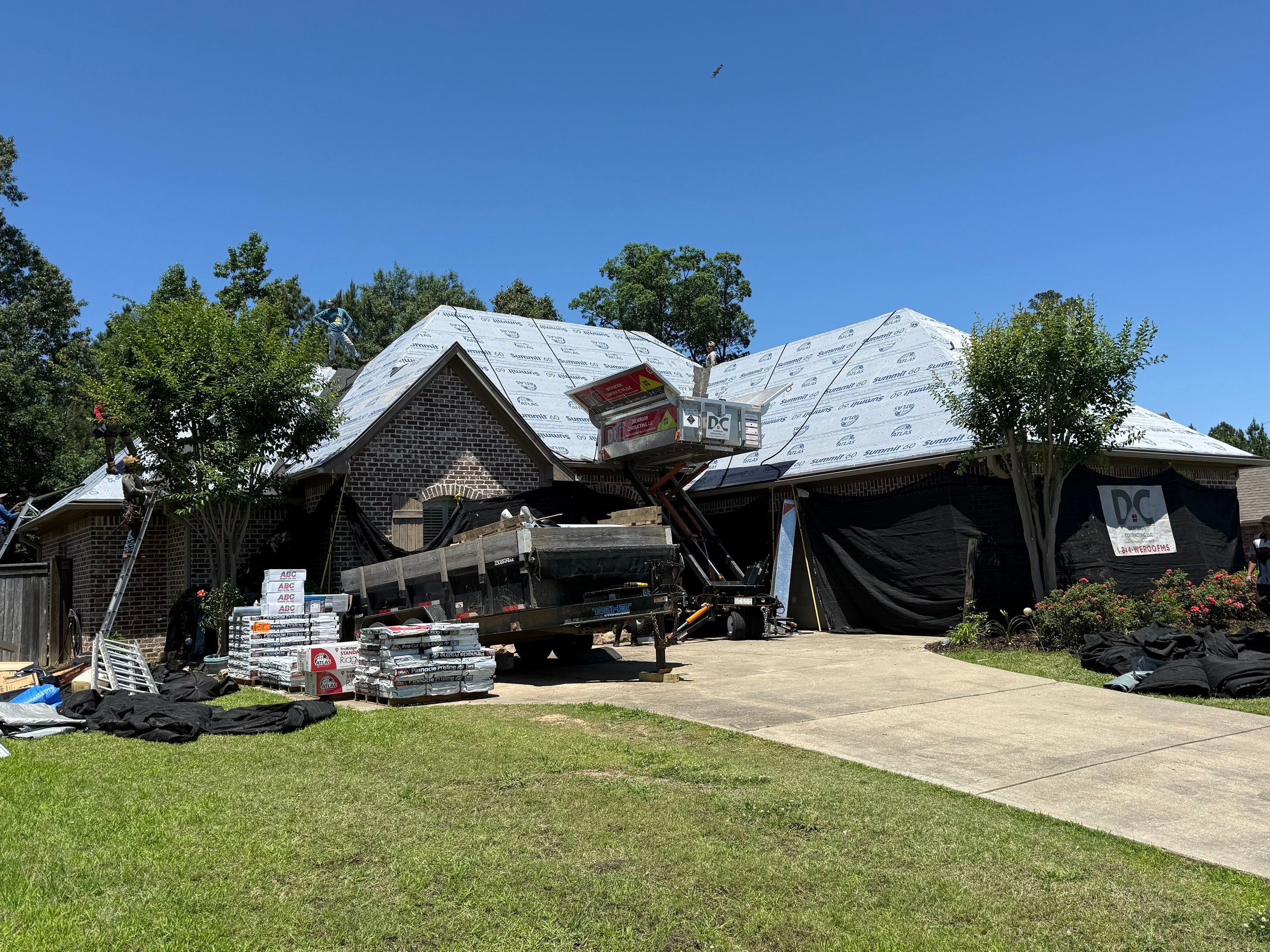 Residential Roof Replacement by Dickerson Contracting LLC