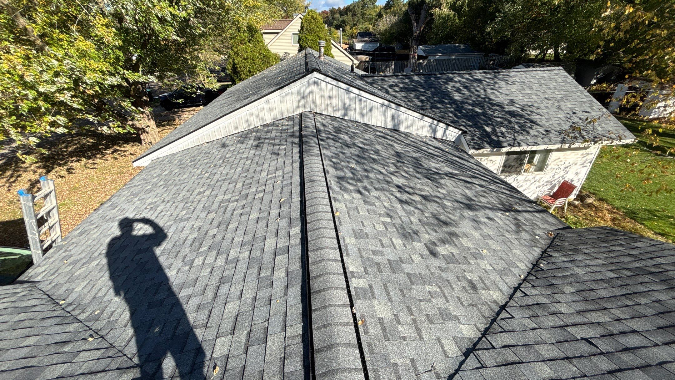 Roof Replacement using Owens Corning Estate Gray by 180 Contractors
