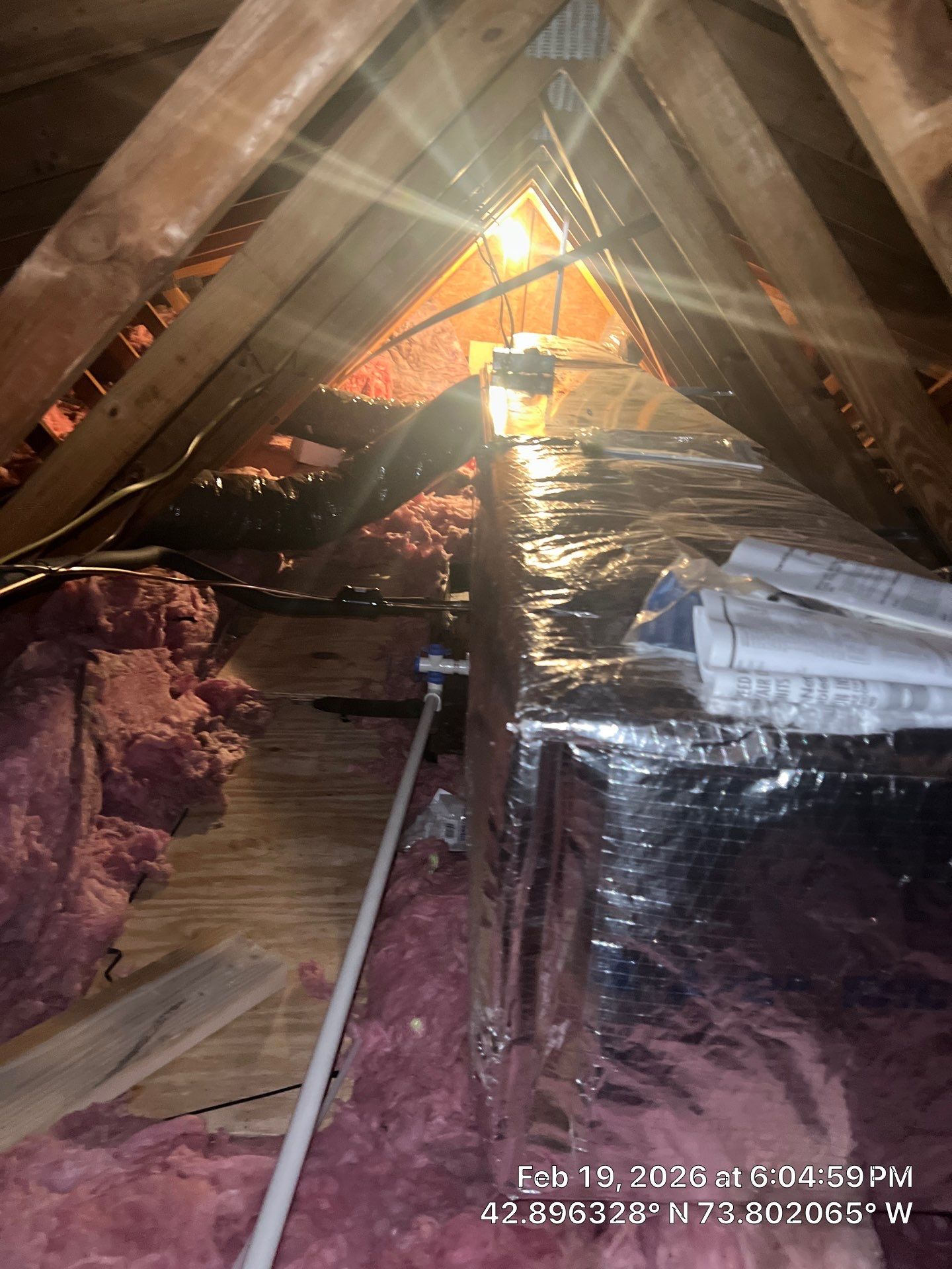 Attic Encapsulation and Insulation Improvement Project in Country Knolls by Saffron Elite Home Performance & Building Science