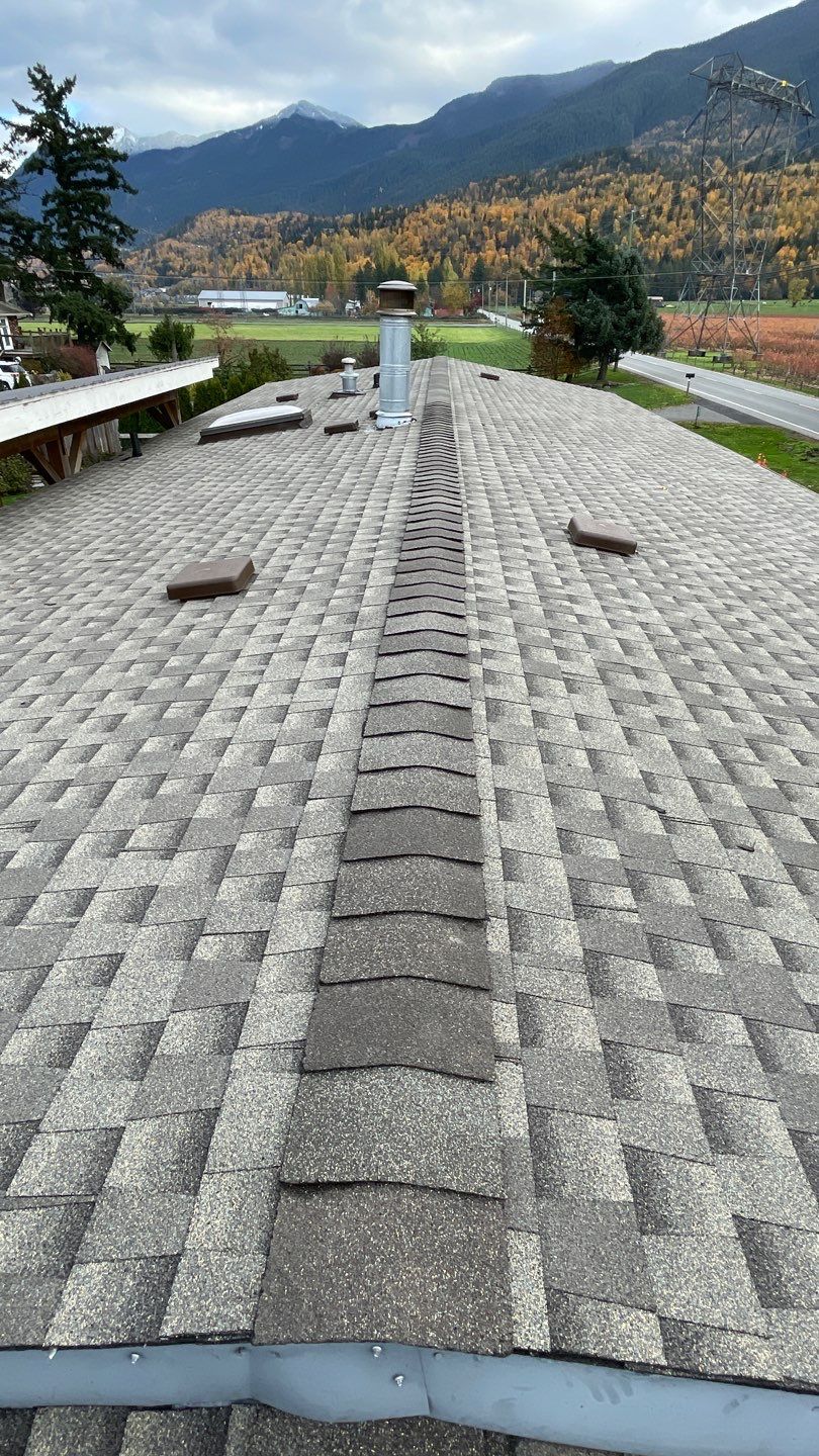 Residential Re-Roof using GAF Weathered Wood HDZ by Top Notch Roofing Inc