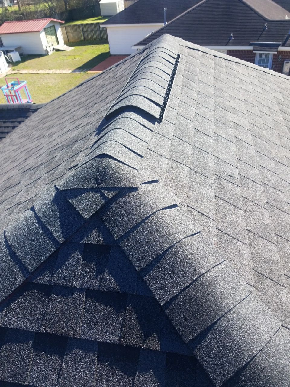Residential Roofing Installation using Roof Replacement by American Roofing & Construction LLC
