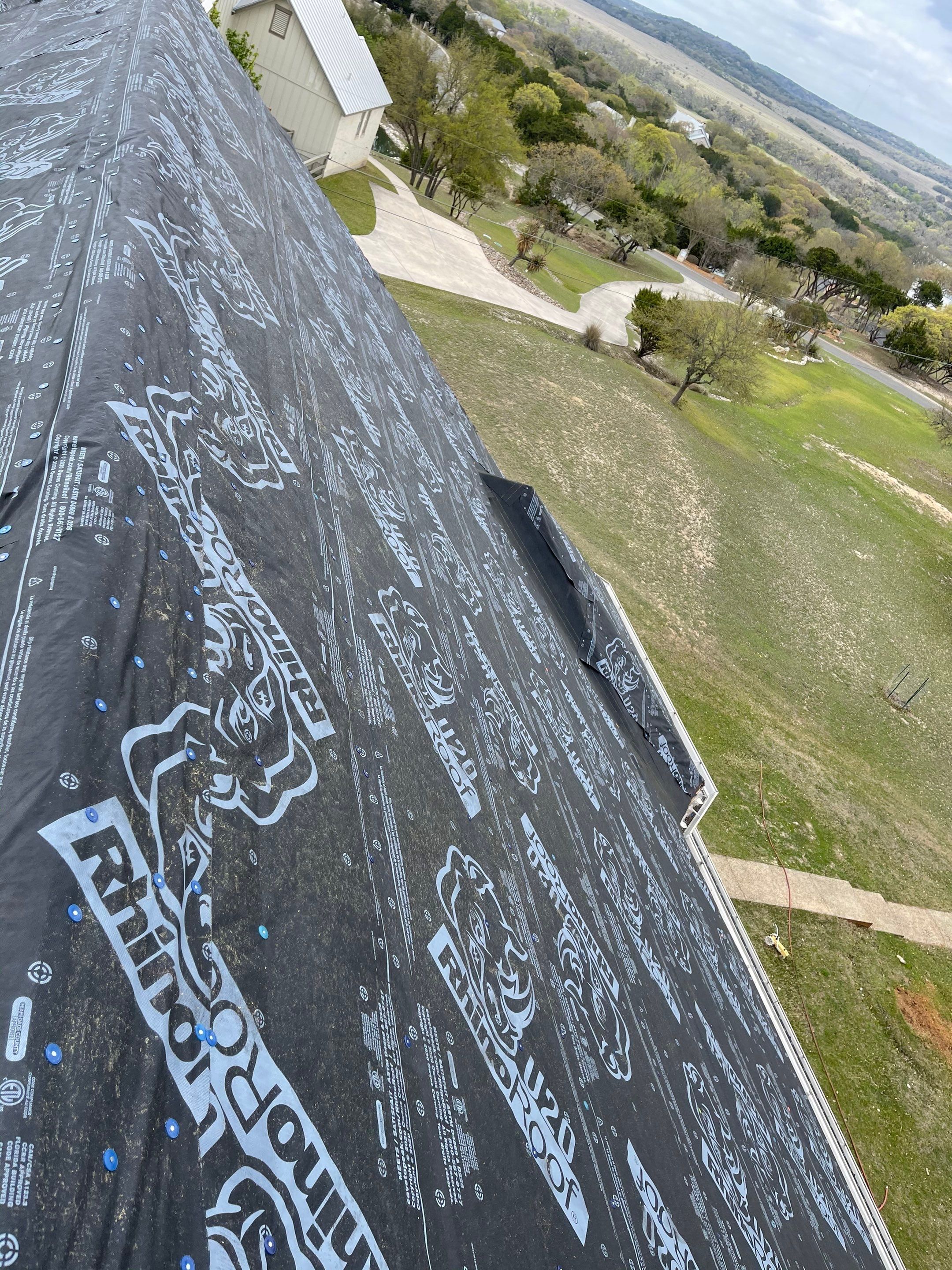 Residential Metal Roof Installation using McElroy Metal by Premier Roofing and Contracting