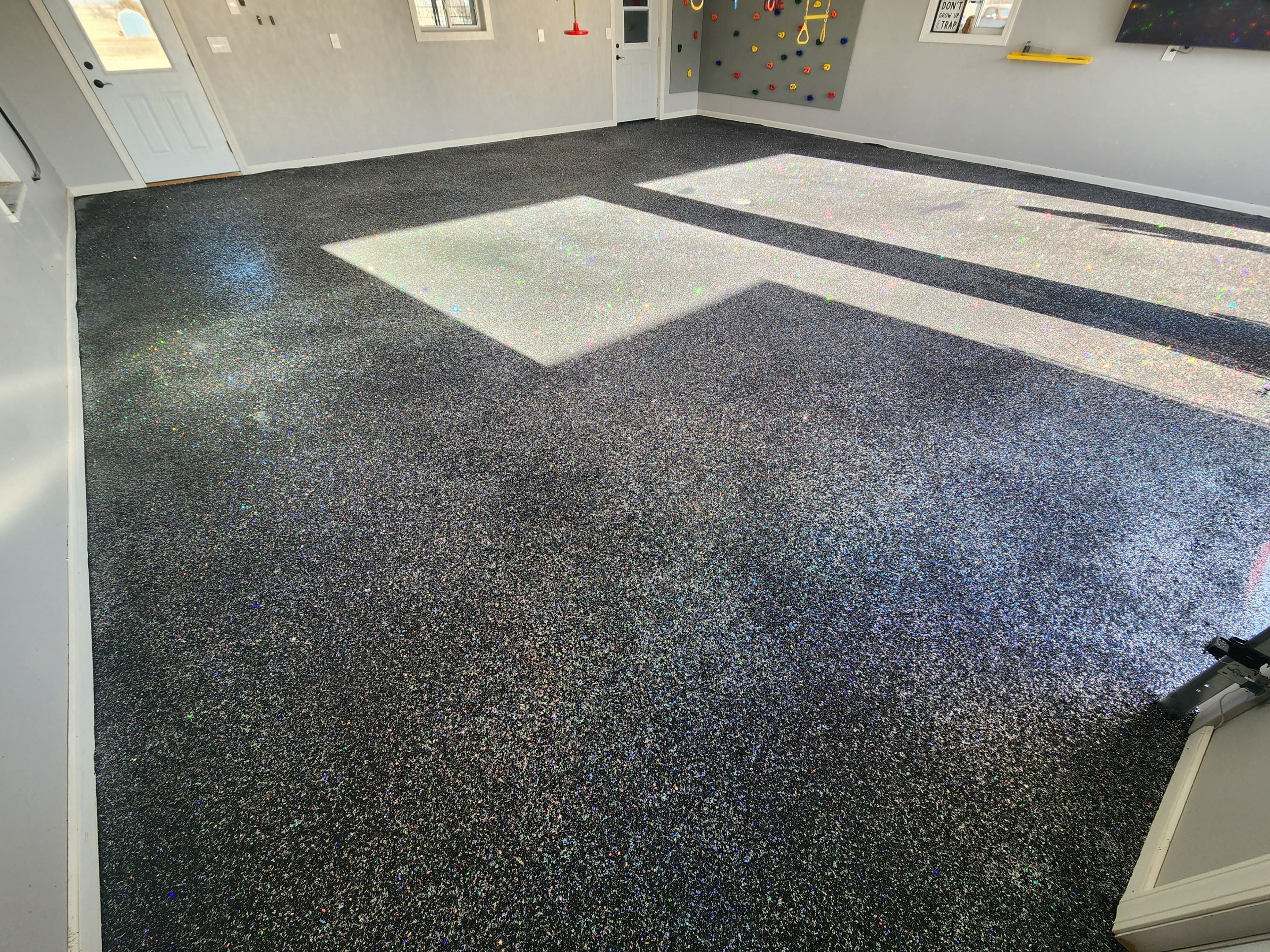 Garage using Glitter by Select Painting, Coatings & Garage Cabinets
