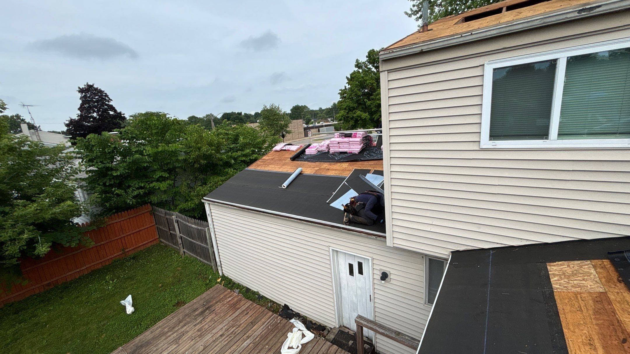 Roof Replacement using Owens Corning Slatestone Gray by 180 Contractors