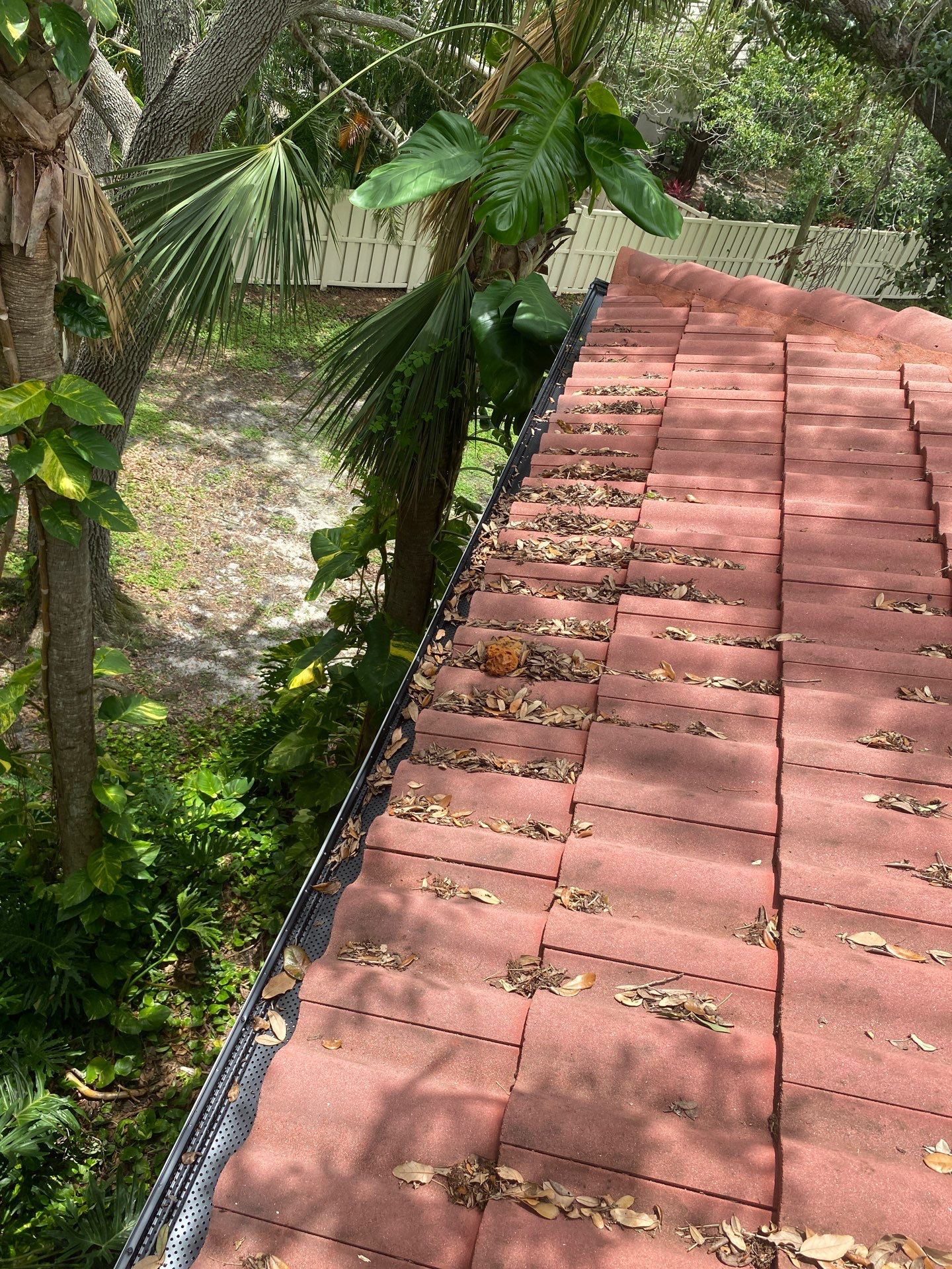 Custom Residential Gutter Guard System Installation in Saint Petersburg FL by Gutter Professors