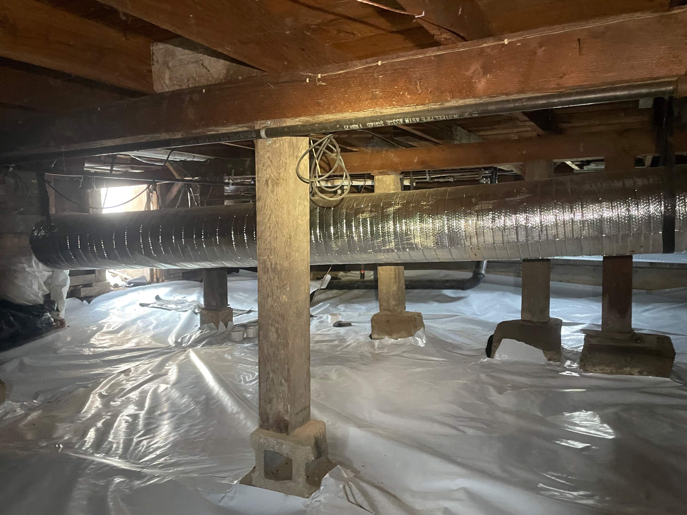 Crawlspace Transformation by Hausmeister Home Services INC