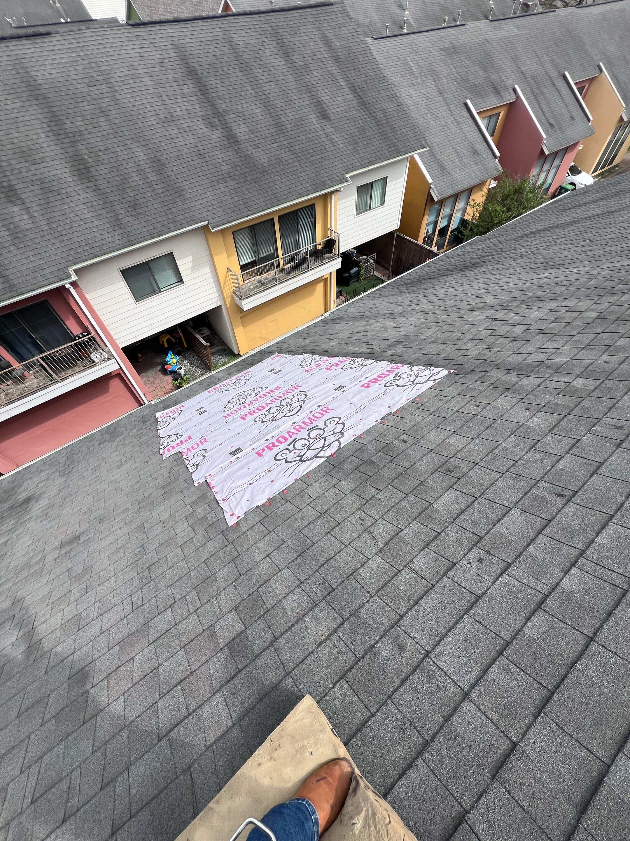 Residential Roofing Repair using Owen's Corning Duration (Lifetime) Shingles by Roof Repair Company