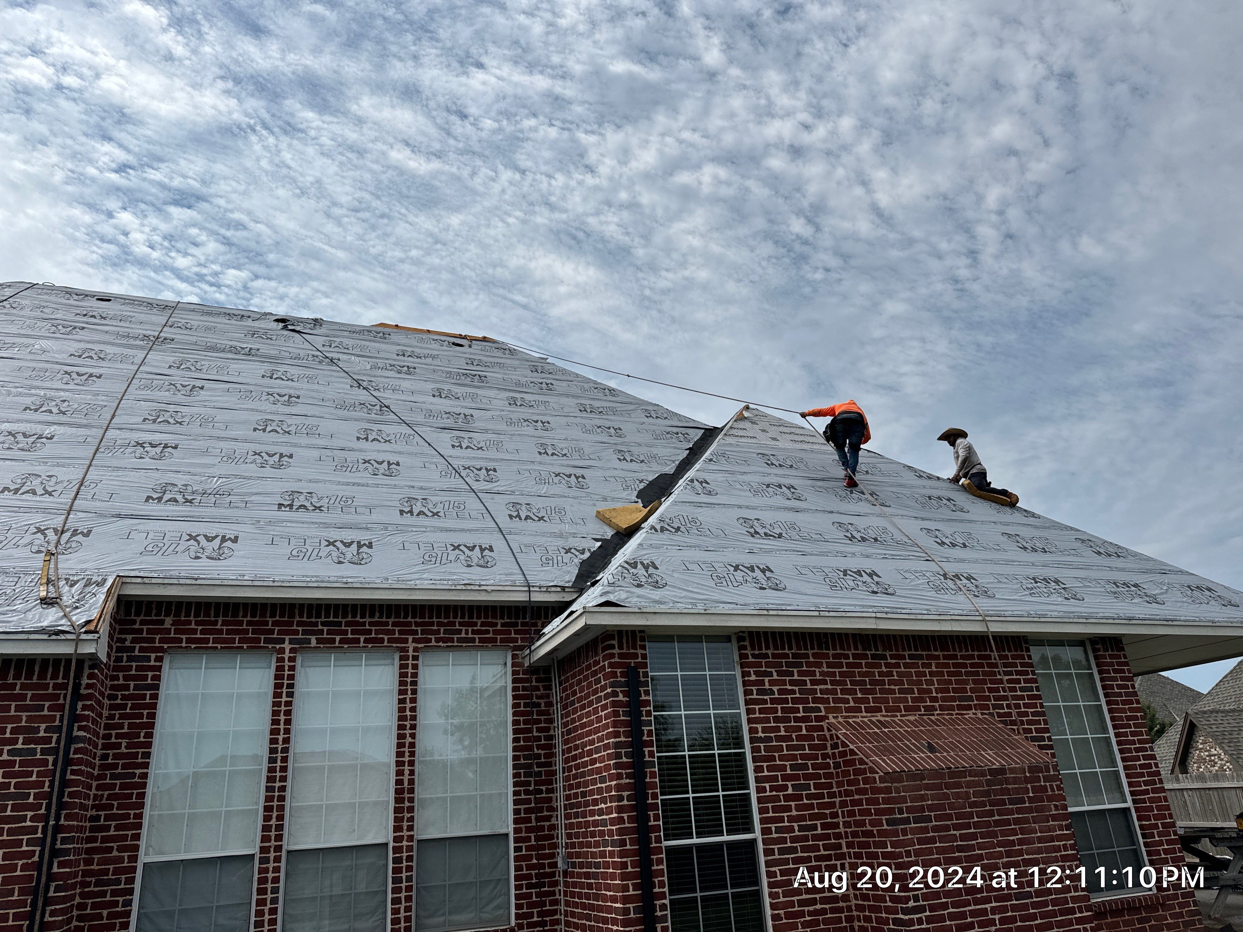Reroof using IKO by Castillo Roofing