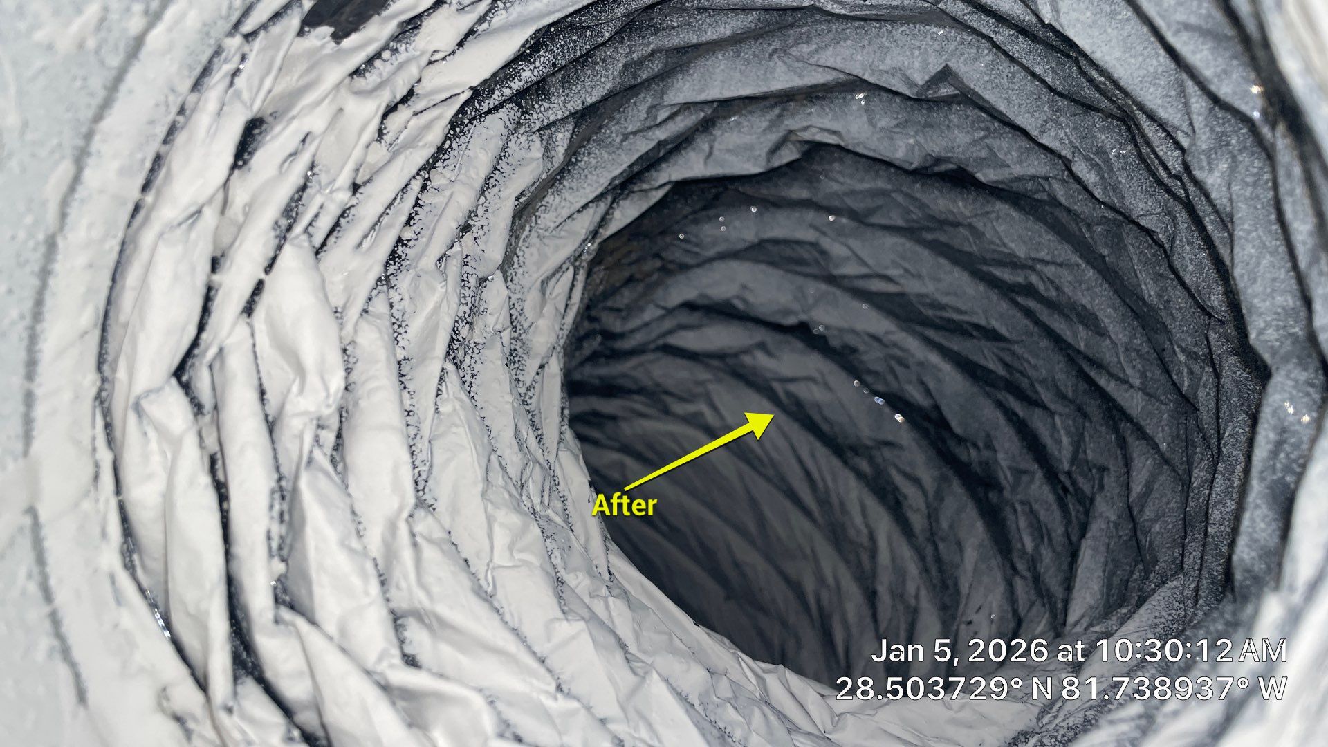 Air Duct and Dryer Vent cleaning in Clermont by Hygienic Air, Inc