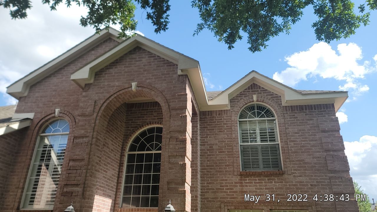 Insurance Claim Roof and Gutters using Owens Corning Oakridge Driftwood by Tex-Line Roofing