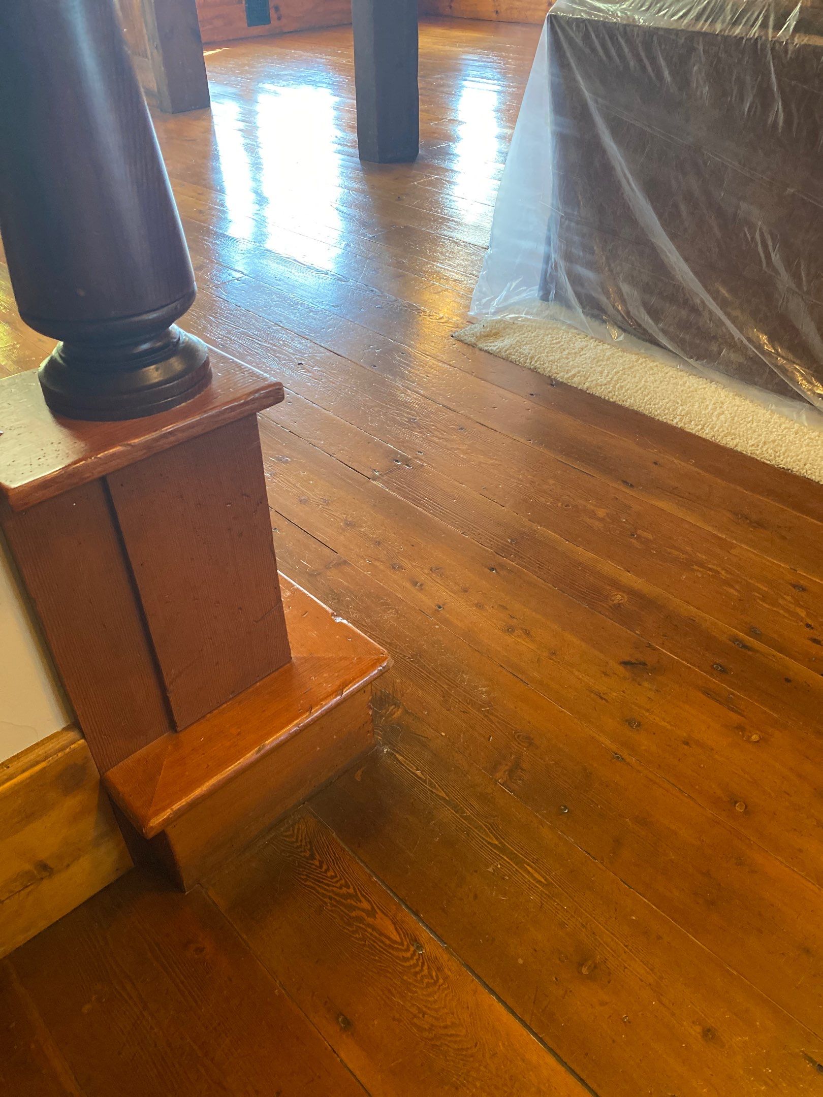Beautiful Rustic Floor Renovation in Auburn by Footprints Floors South Sacramento