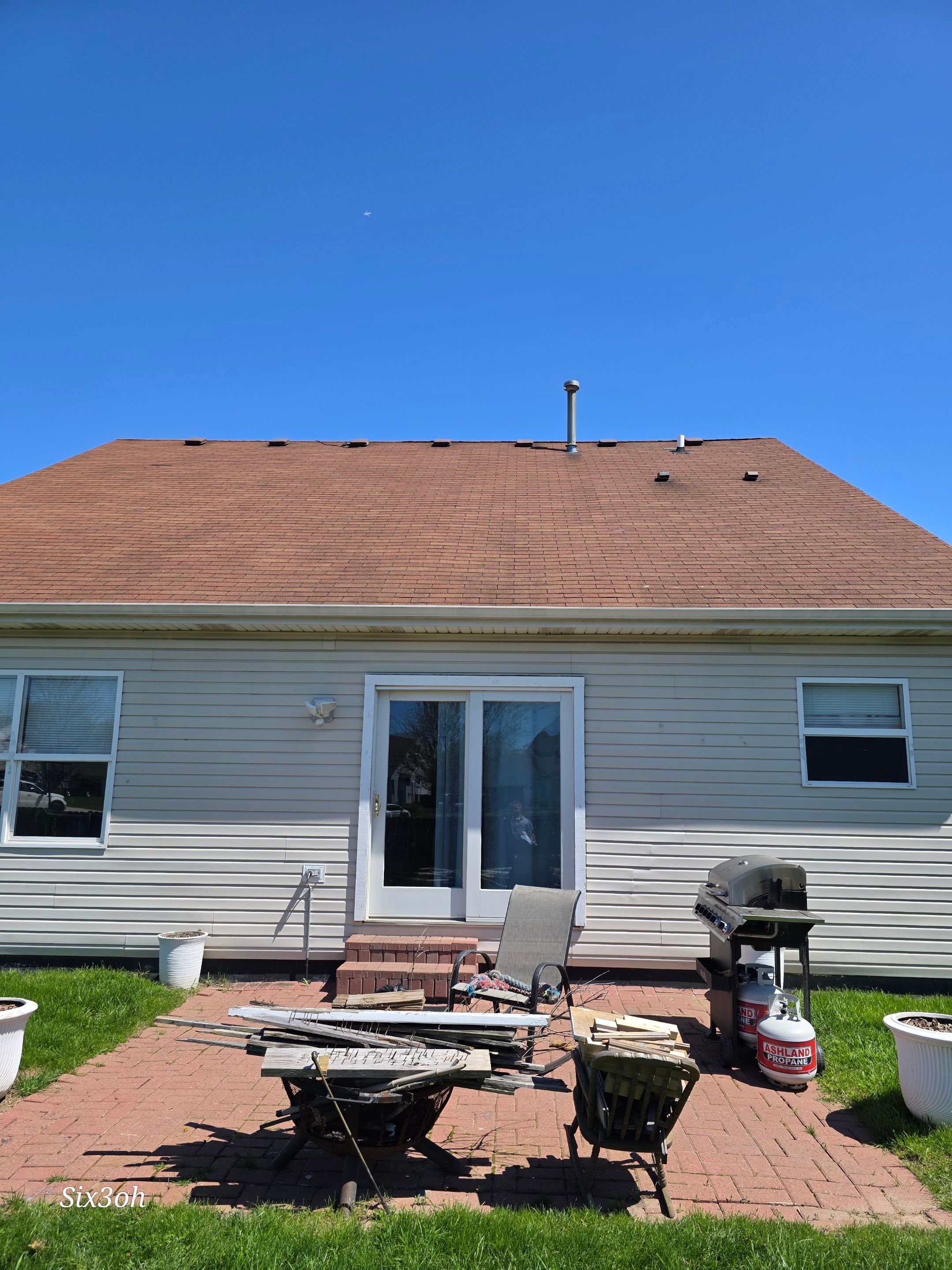 Roof replacement by haild and wind damage by Just Brilliant Restoration JBR