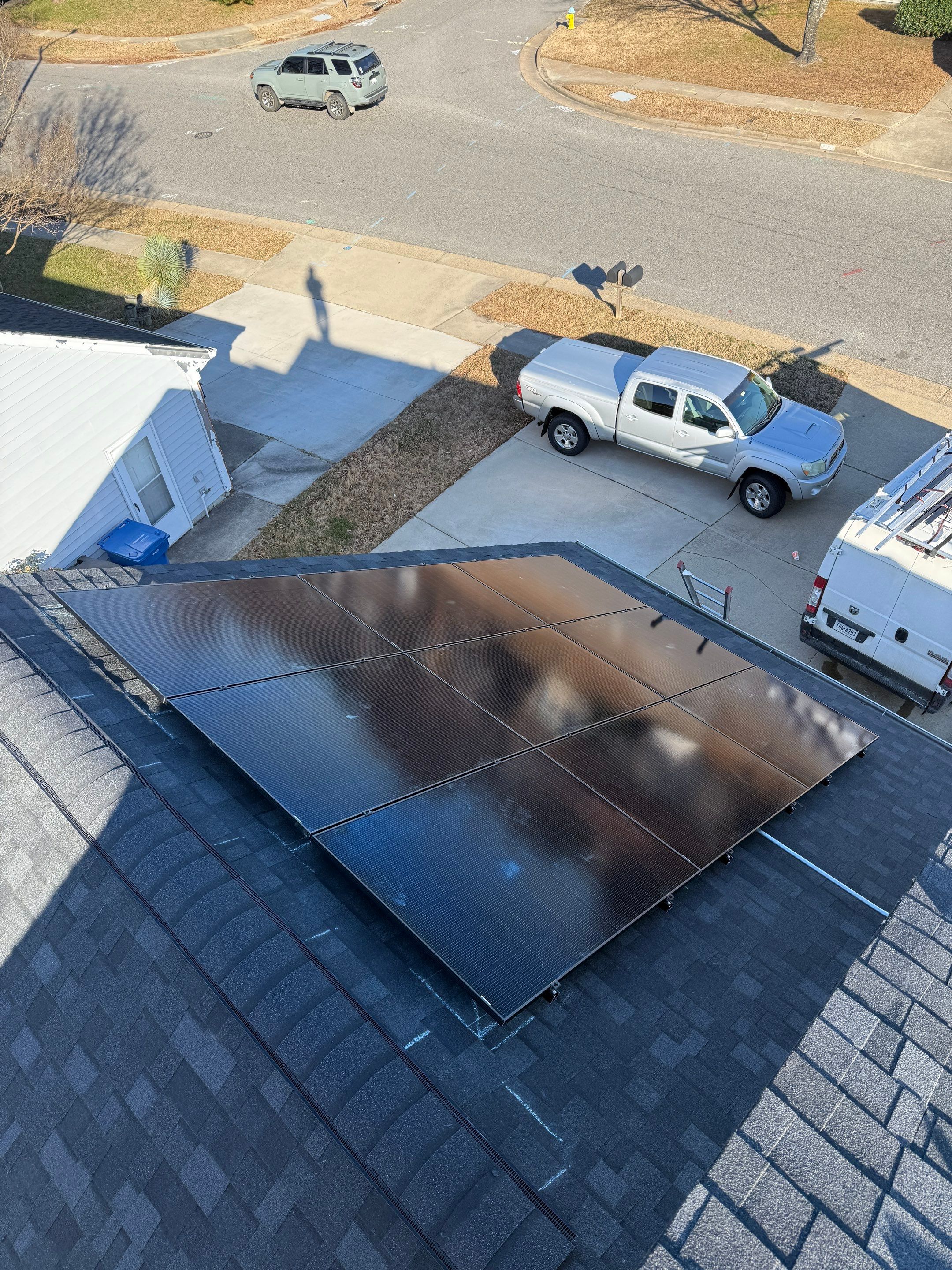 Project in Virginia Beach by Trident Solar