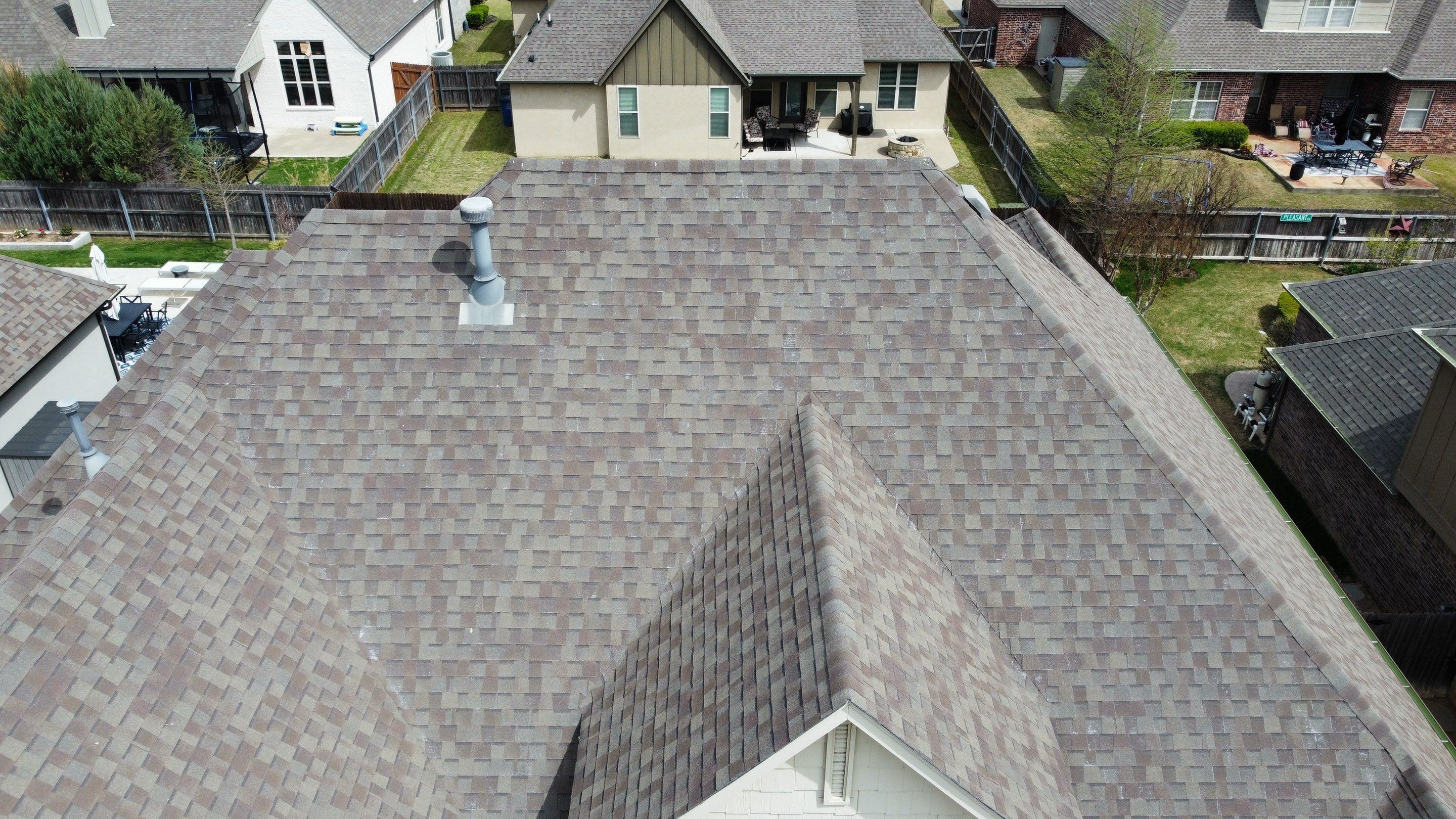 Residential Roof Replacement using Malarkey Vista (Weathered Wood) by Sentry Roofing