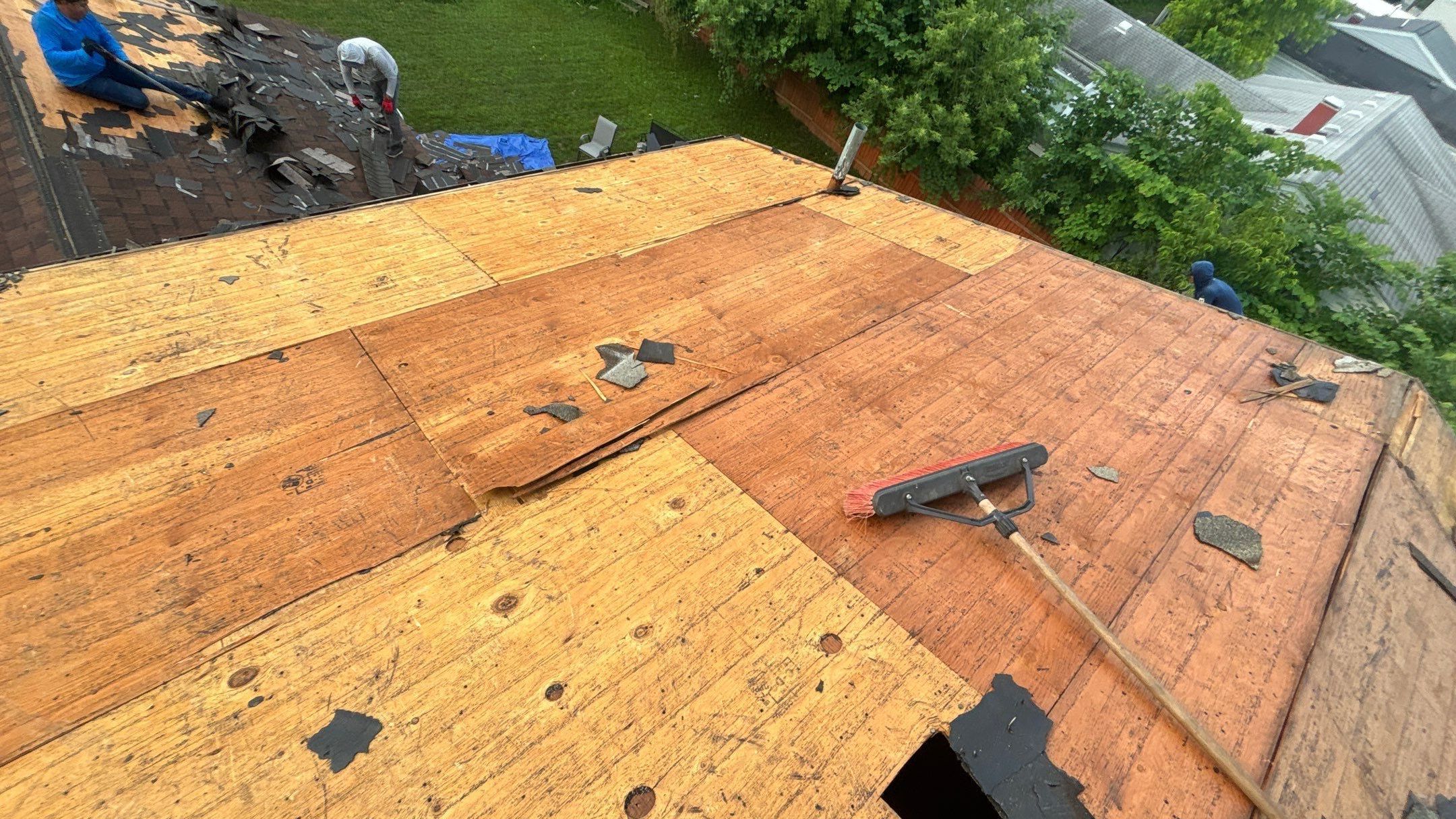 Roof Replacement using Owens Corning Slatestone Gray by 180 Contractors