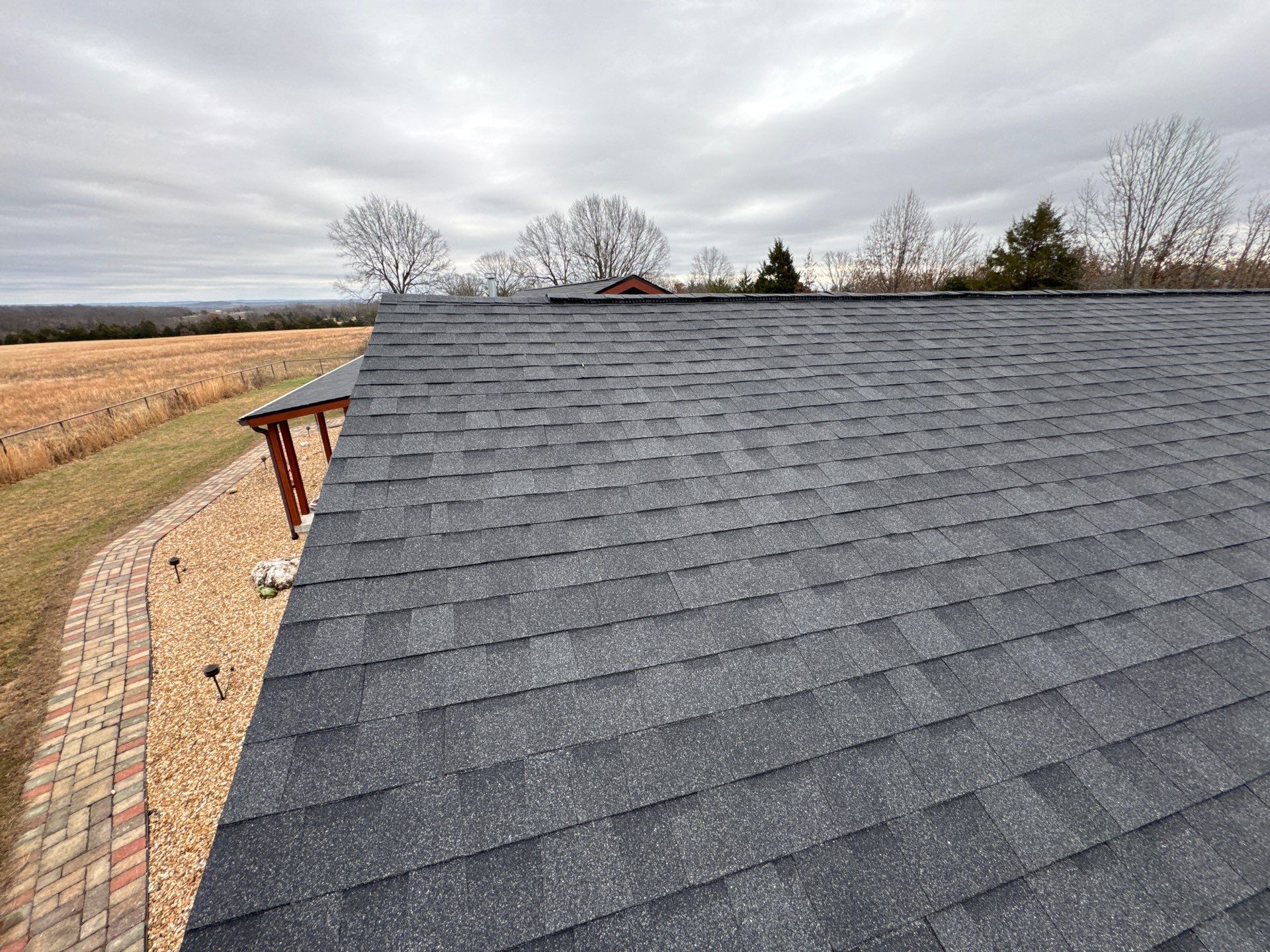 Residential Roof & Gutters Guards Install  by Titan Commercial & Residential Roofing 