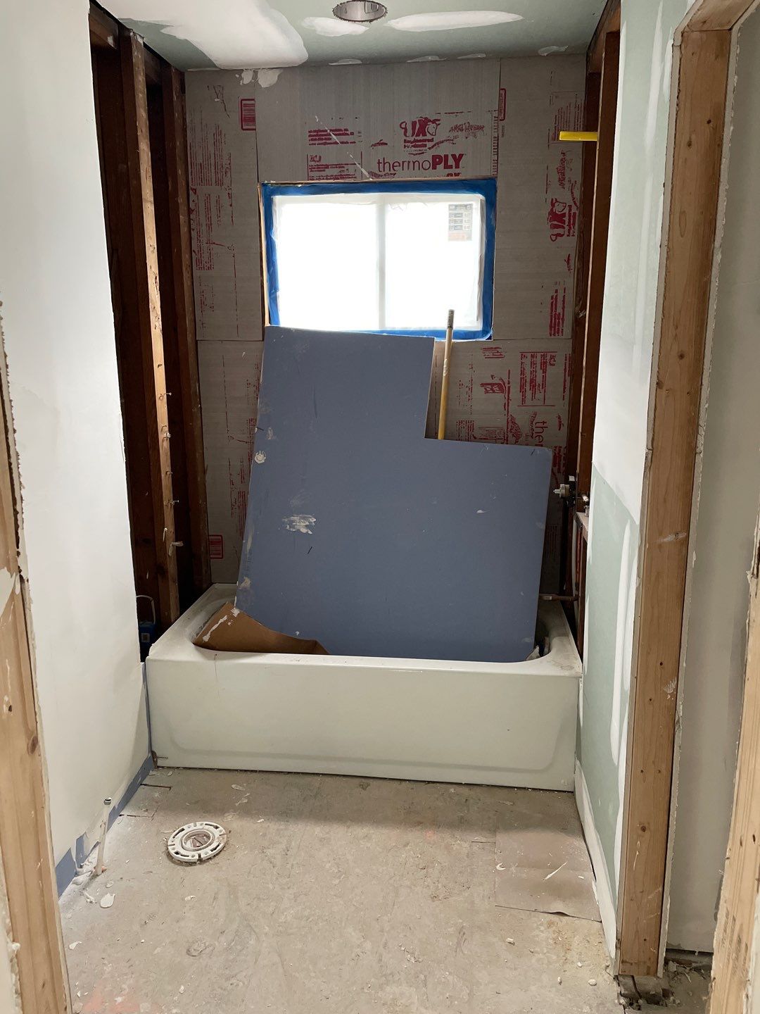 New Construction Bathrooms and Fireplace by Footprints Floors of East Atlanta