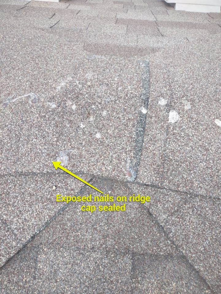 Roof Damage by Bros Roofing