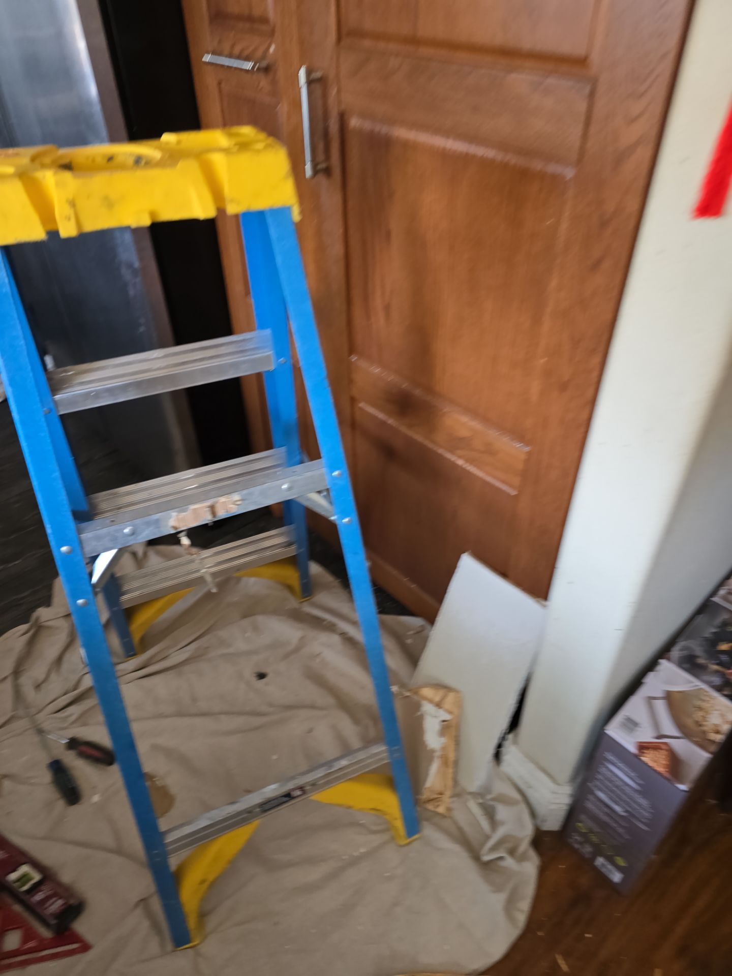 Fixing Pipe Leak in Ceiling by Us Plumbing