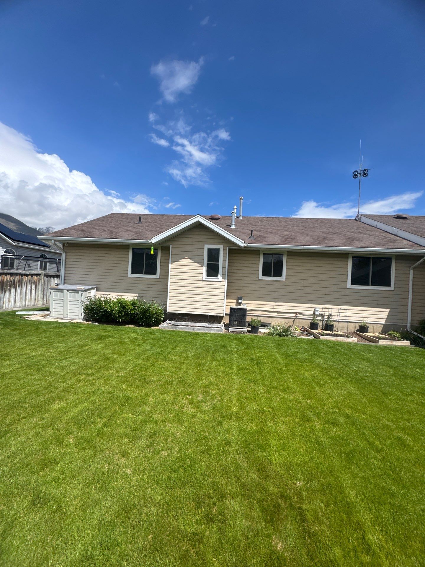 Project in Orem by Master Rain Gutters.