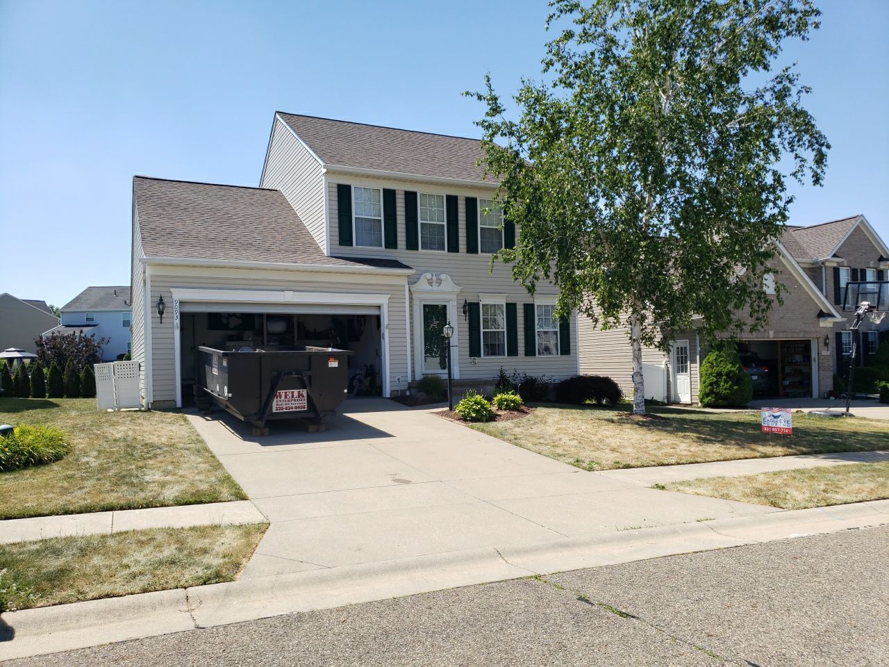 Brand: Atlas Pinnacle Color: Pristine Scotchgarde Copper Canyon Drip: White by Eagle Eye Roofing