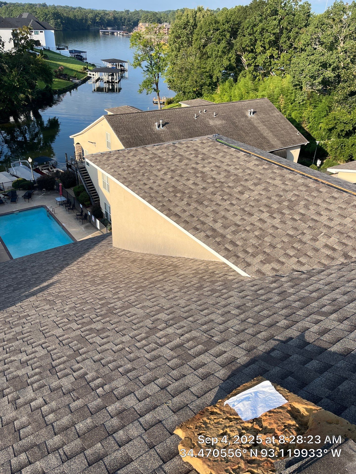 Multi-Unit Architectural Shingle Roof Replacement in Hot Springs Arkansas by Temple Roofing and Exteriors