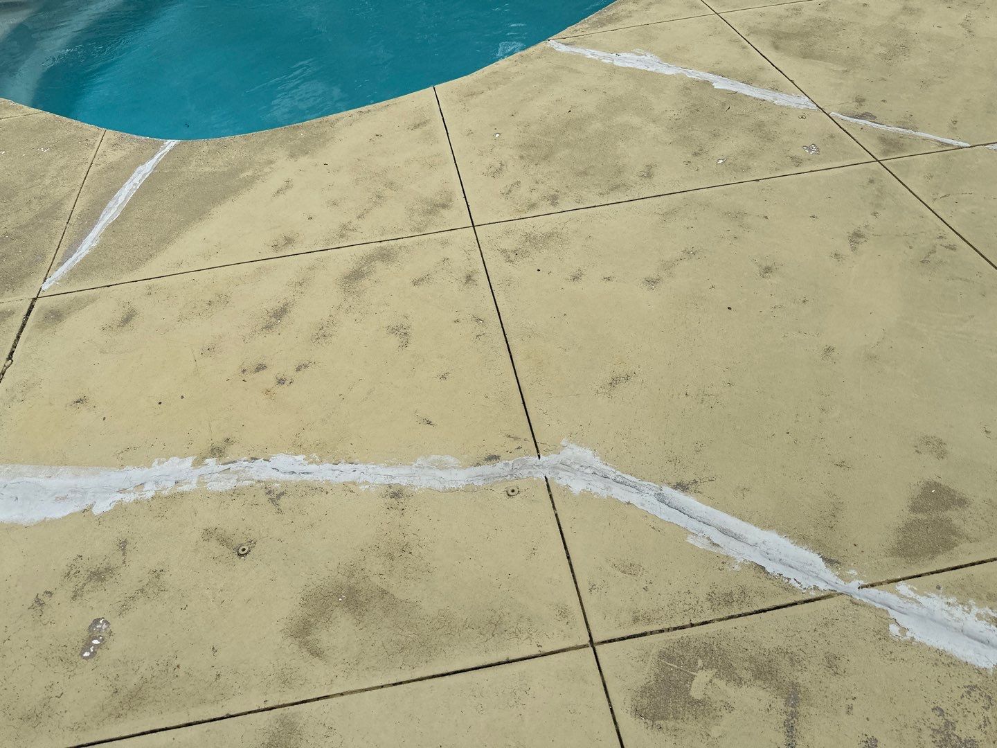 Concrete Pool deck with AcryFin by DuraSeal