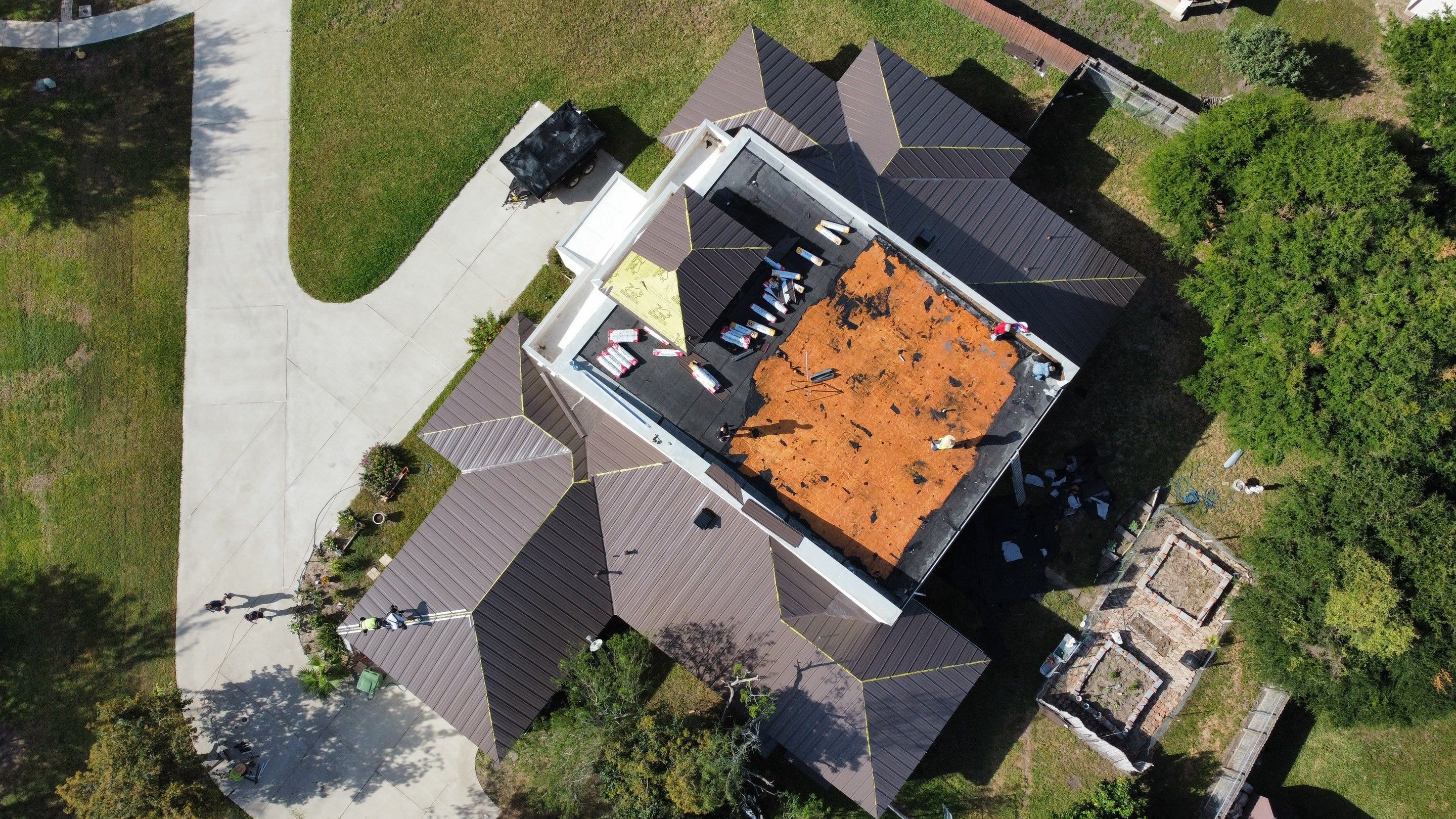 Standing Seam Roof by Bison Roofing  