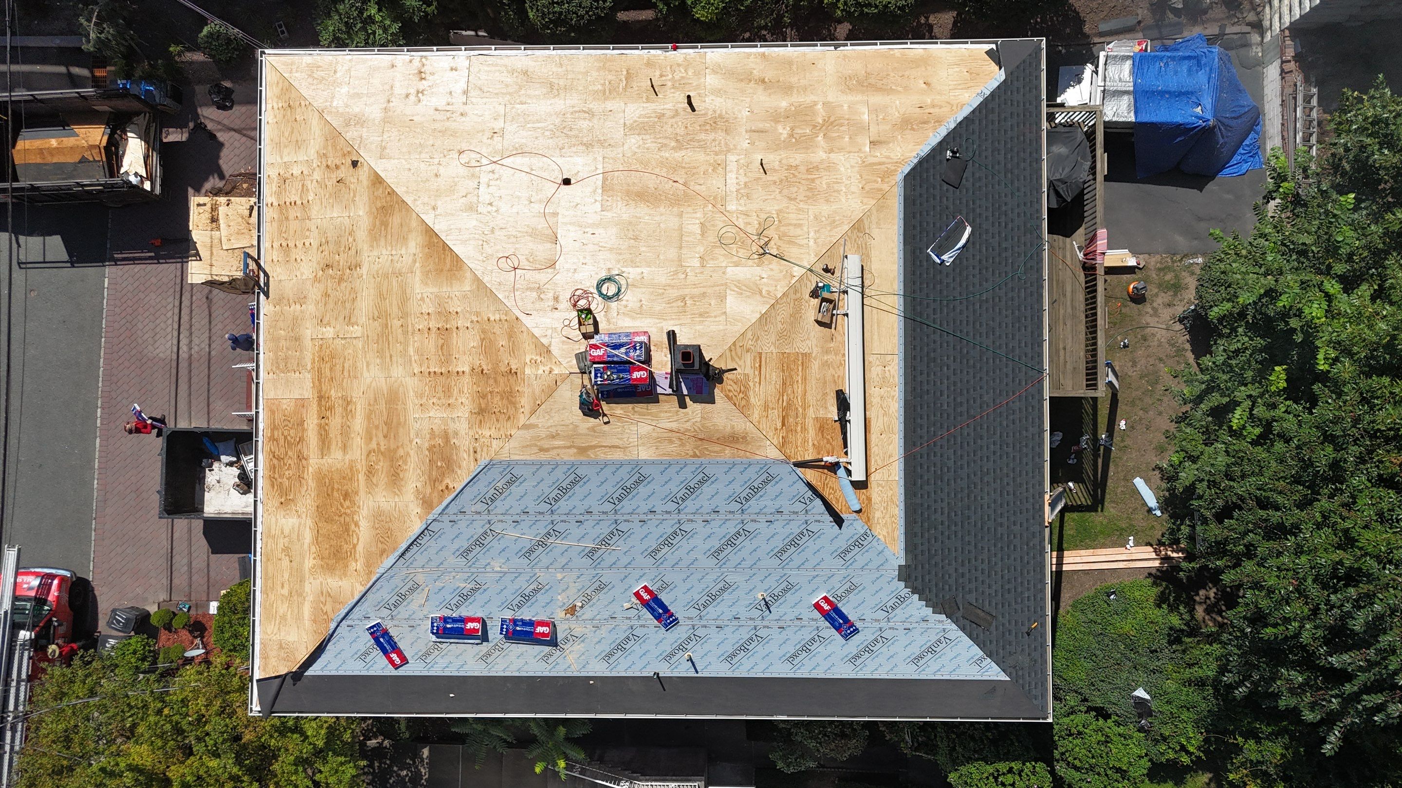 Roof Project in Fort Lee, NJ by All State Home Improvement Inc.