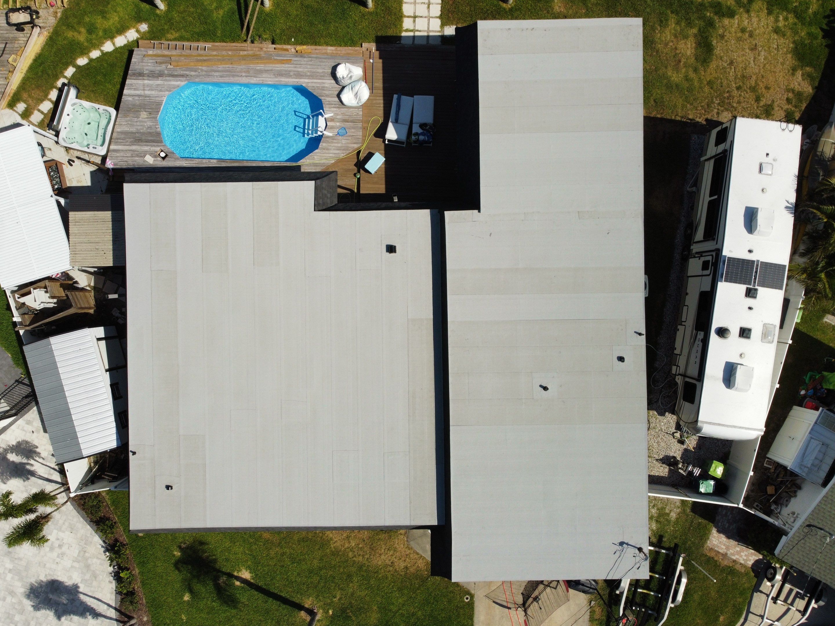 Roof Replacement in Palm Harbor, FL. by Steadfast Roofing