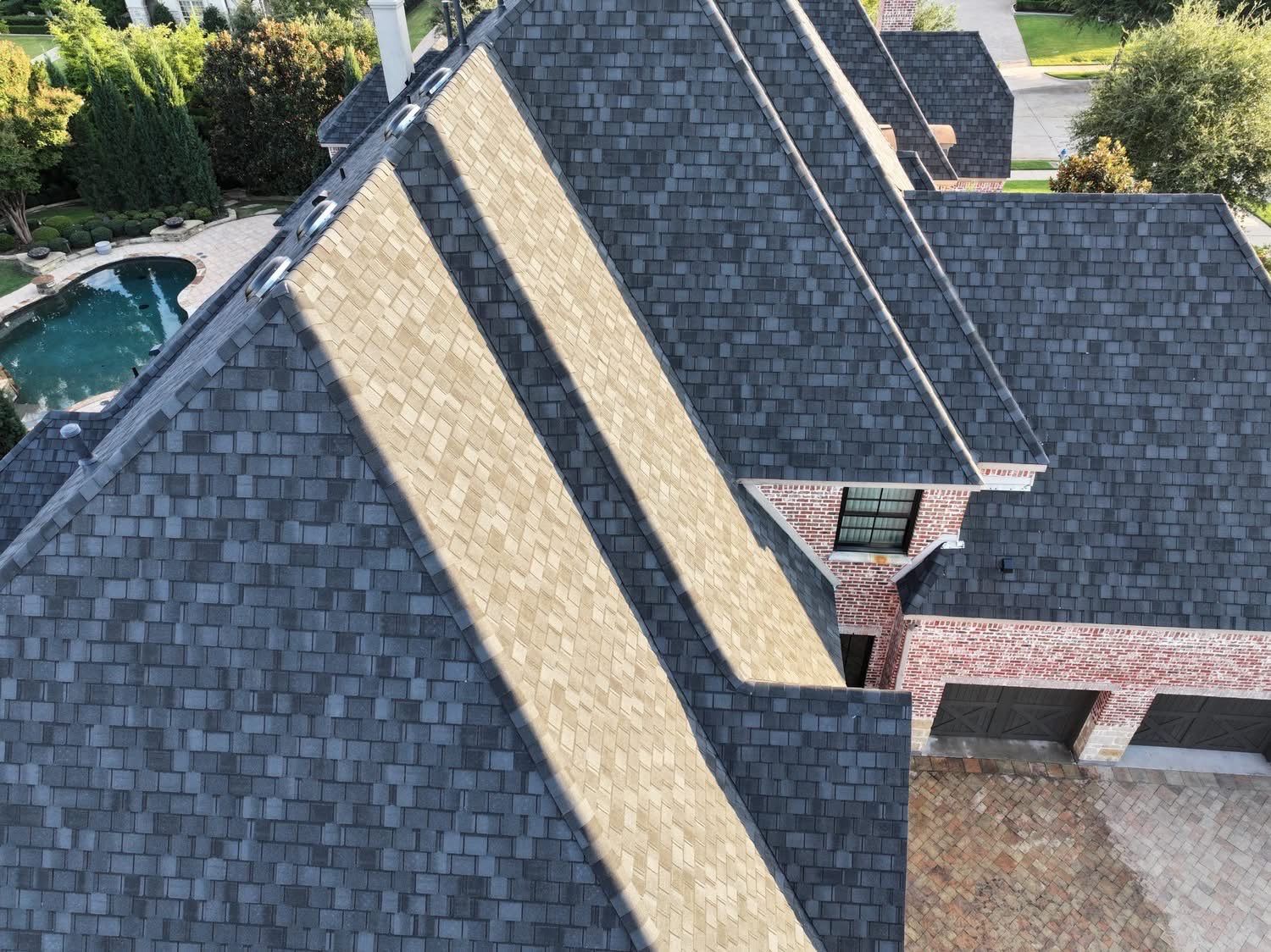 Residential Roof Replacement using CERTAINTEED BELMONT IR BLACK GRANITE by Elite Roofing LLC